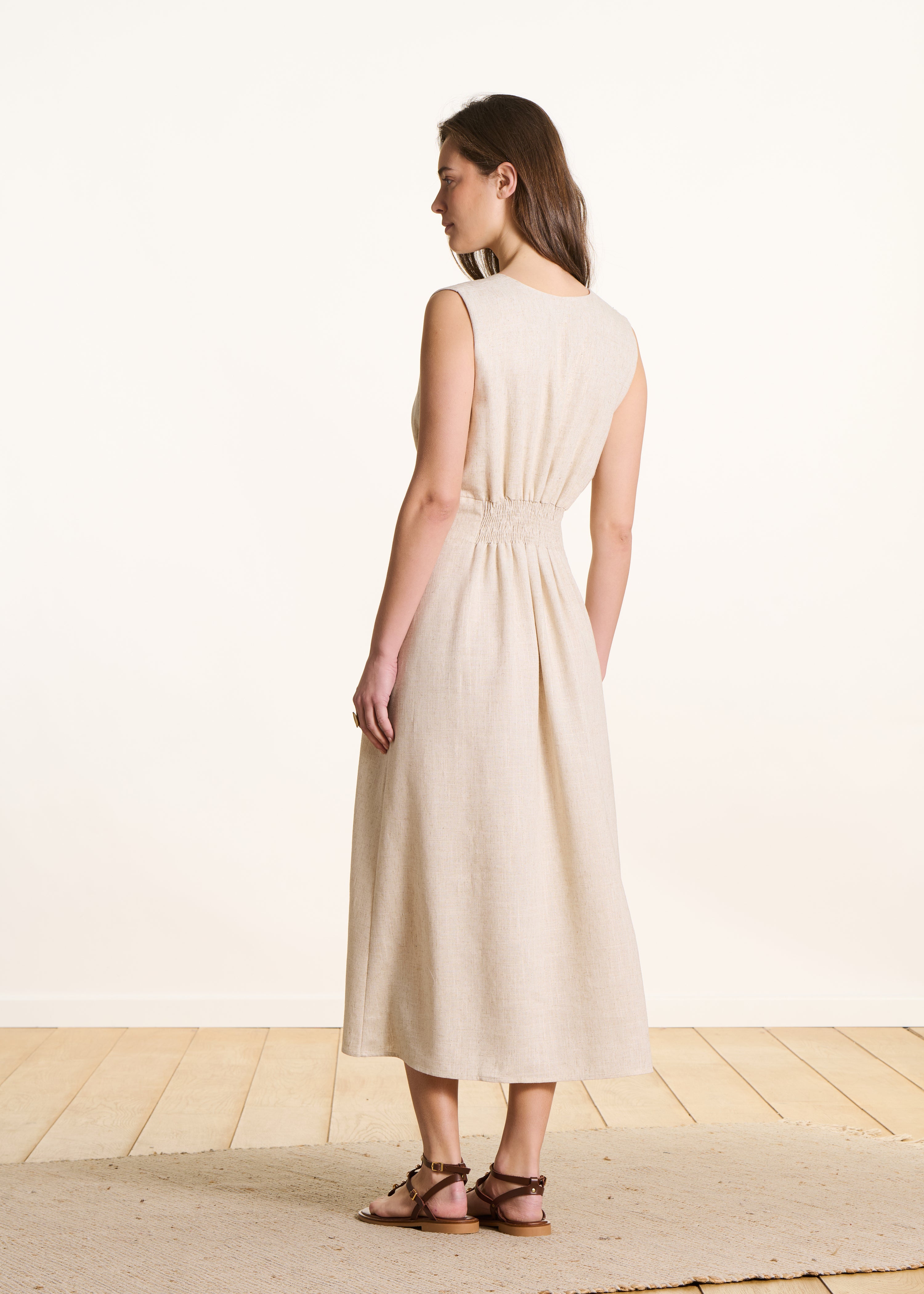 la-f-e-marabout-e-fiona-kleid-beige-lang-rmellos-34-46 image 2