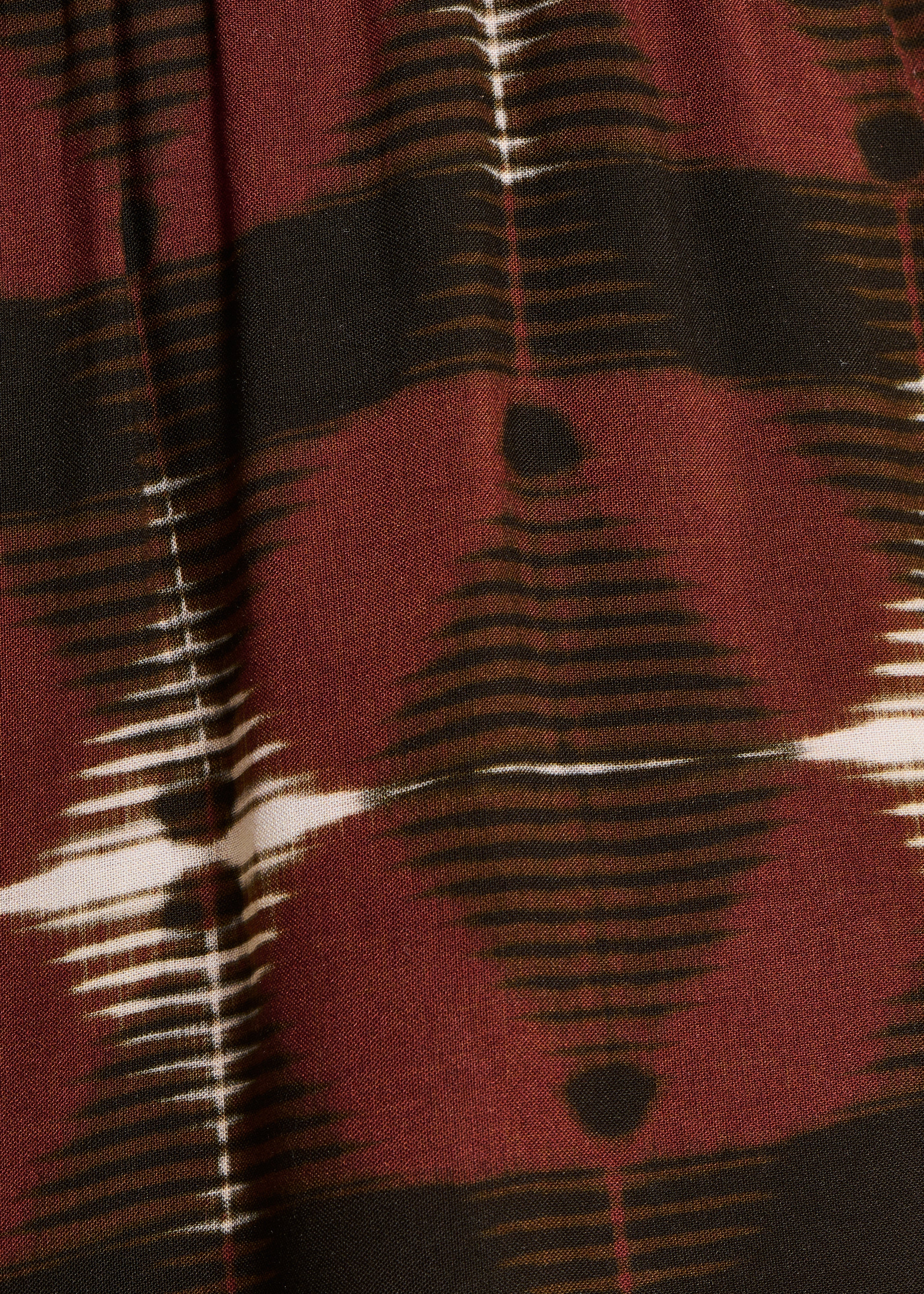 la-f-e-marabout-e-pacoa-hose-braun-gemustert-weit image 4