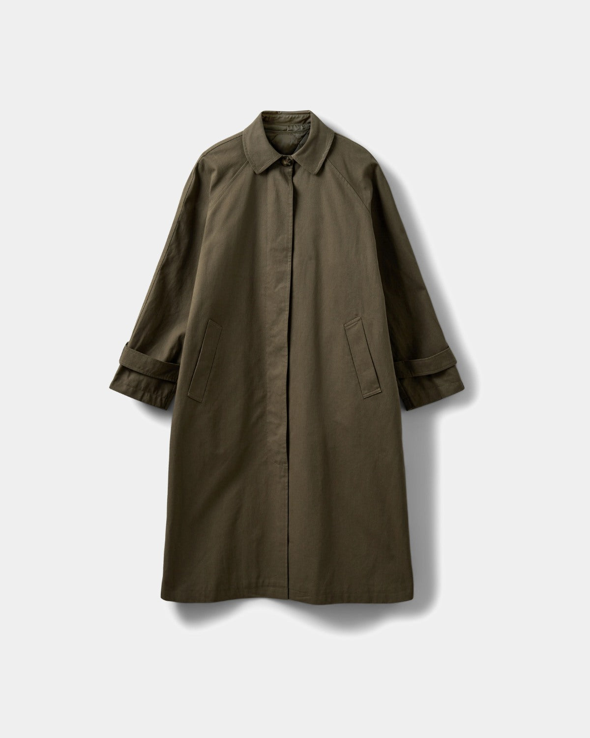 sofie-schnoor-enisesw-trenchcoat-gr-n-34-baumwolle image 1
