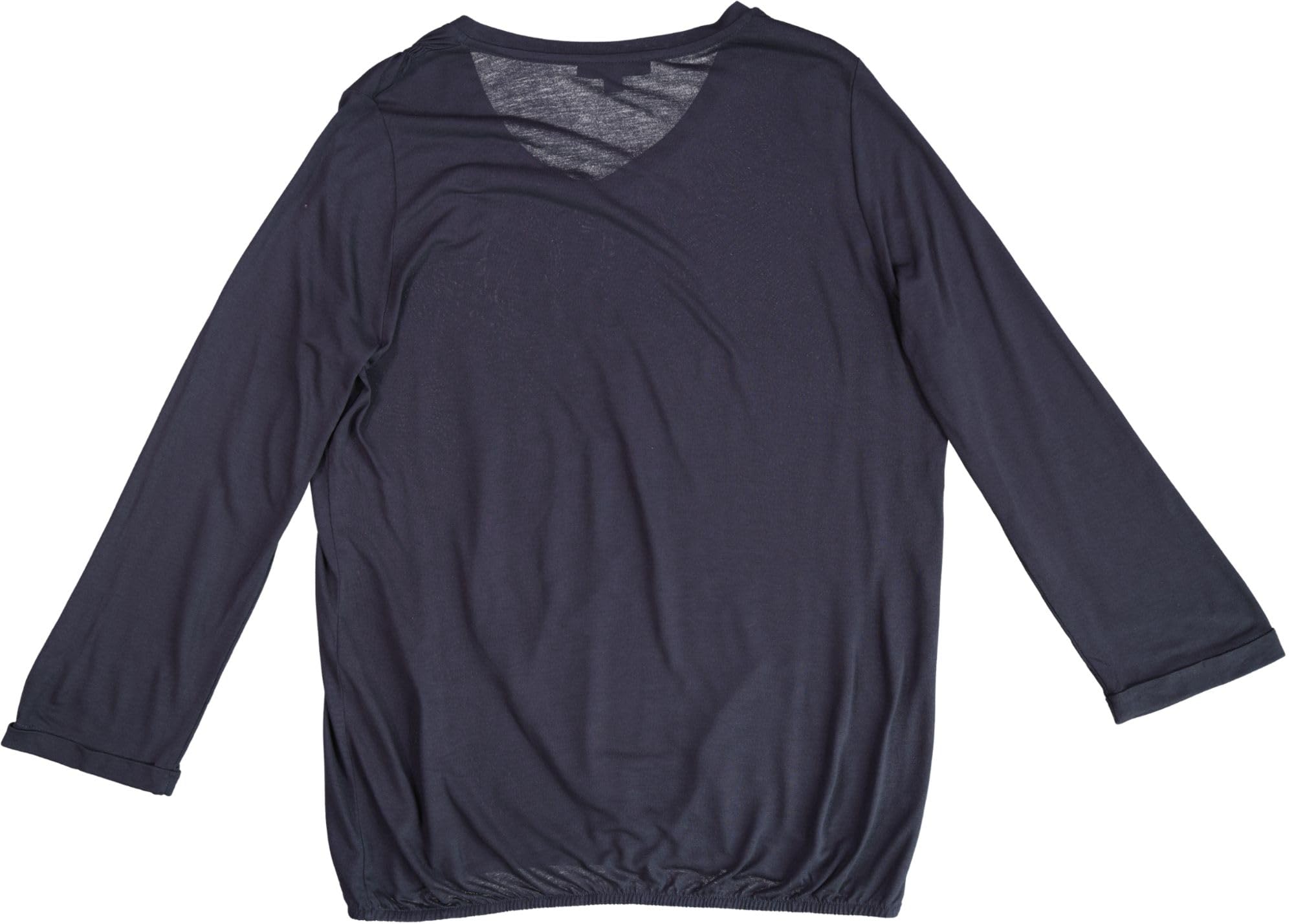 comma-langarmshirt-print-shirt-dunkelblau-jersey image 6