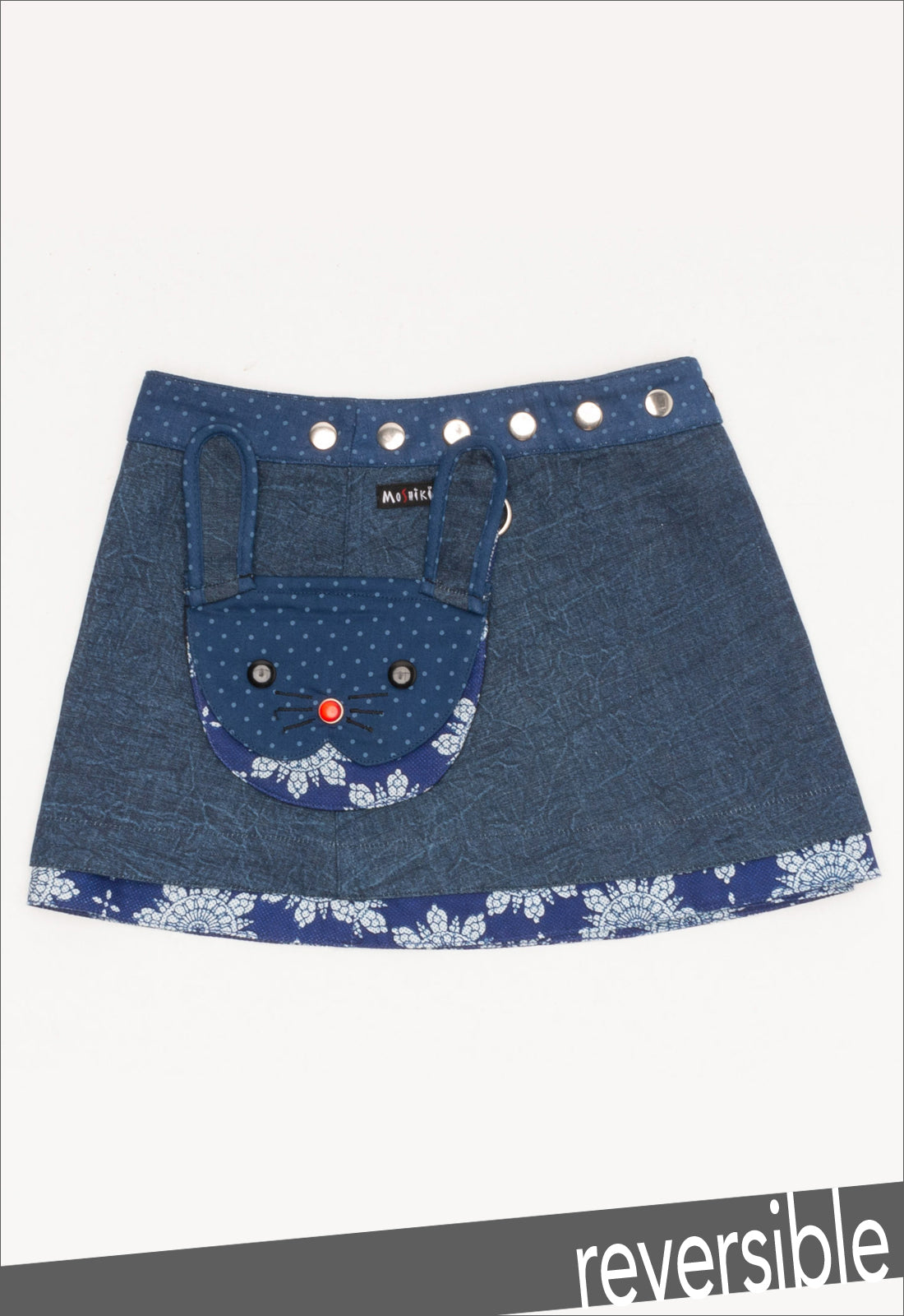 moshiki-hot-cookie-kids-2-denim-wickelrock-24-cm-bunny image 2