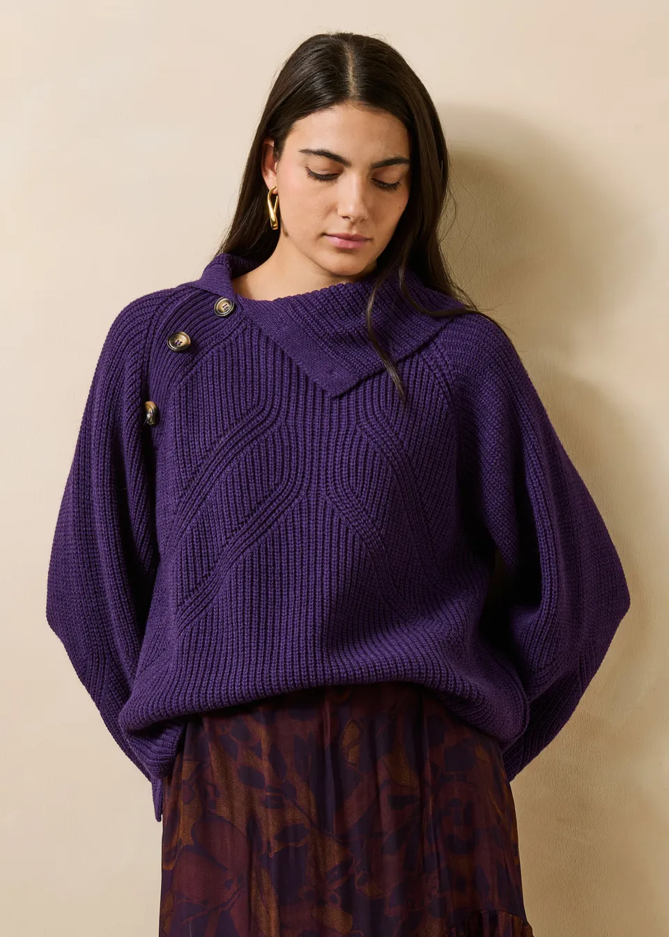 la-f-e-marabout-e-galacto-pullover-violett-cassis-gr-s image 1