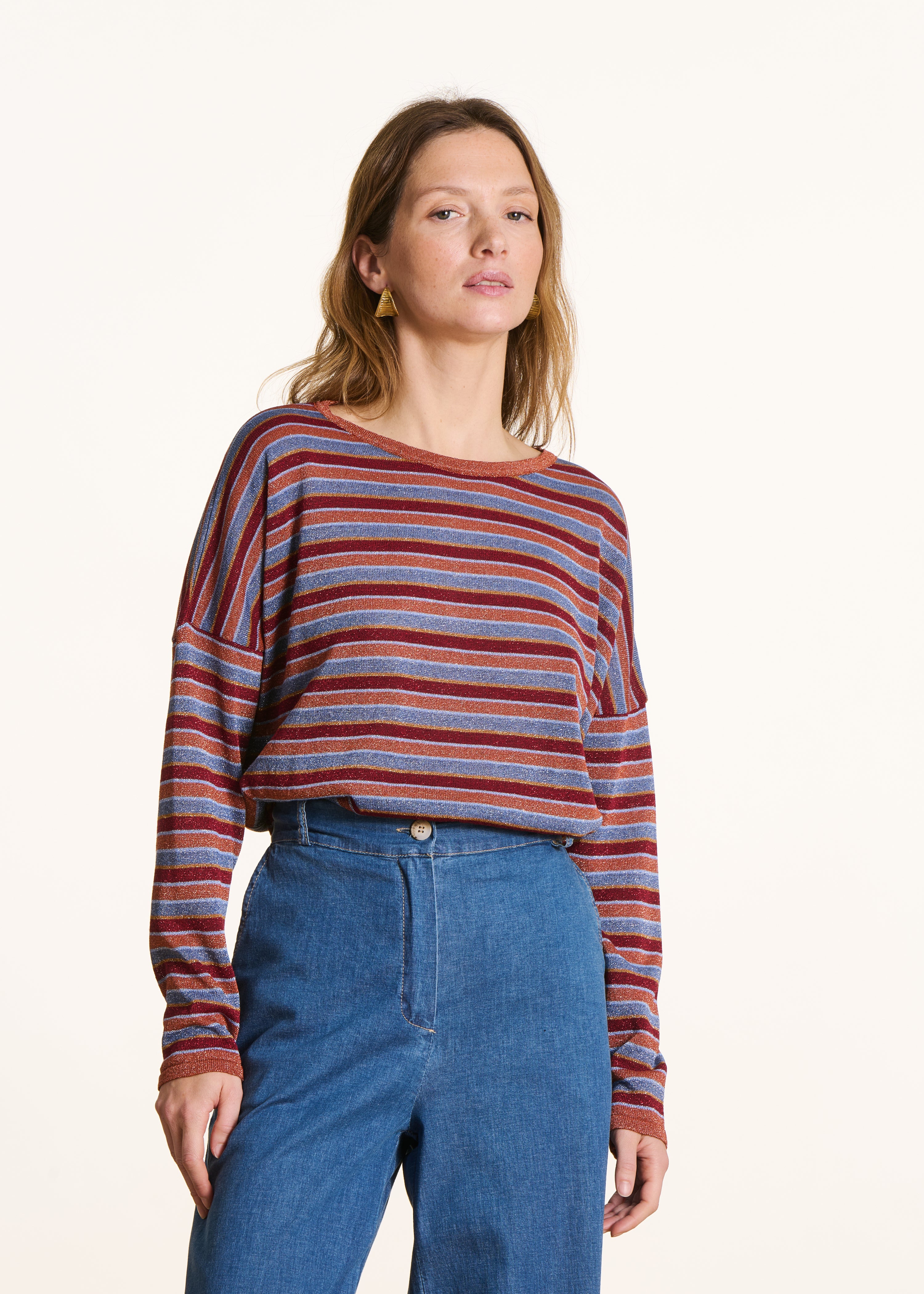 la-f-e-marabout-e-fakir-streifenpullover-bunt-gr-m image 1
