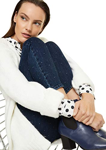 comma-jeans-slim-gr-38-mittlere-waschung-stick-punkte image 8