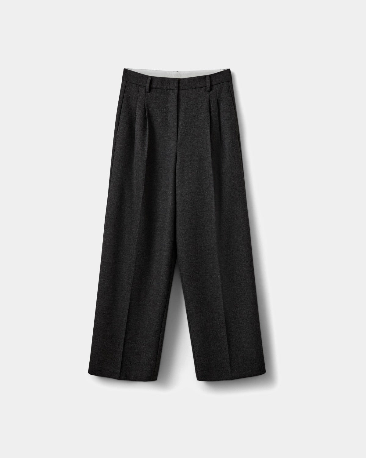 sofie-schnoor-women-rosalinda-hose-dunkelgrau-wide-leg image 1