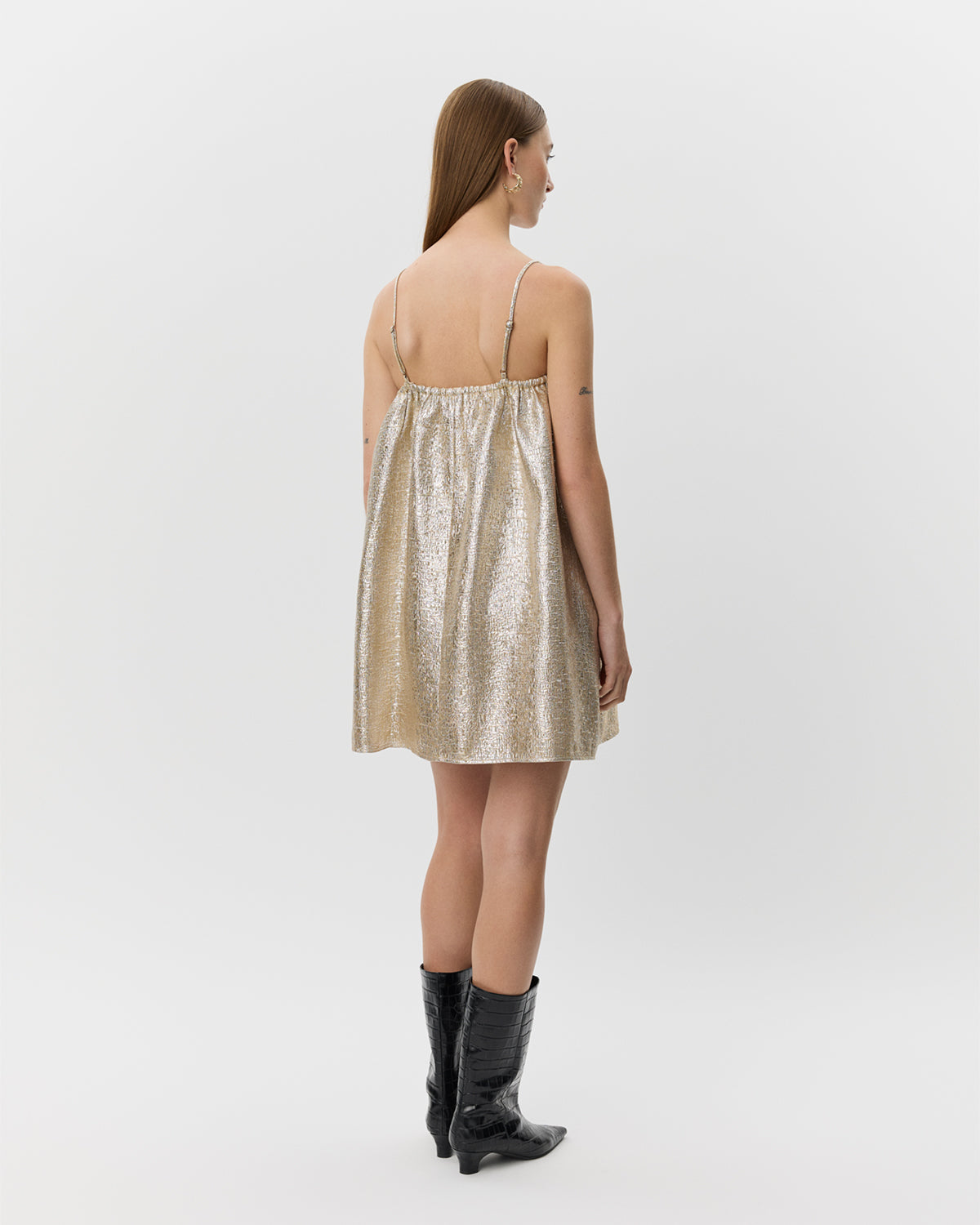 sofie-schnoor-women-andysw-minikleid-gold-metallic image 4