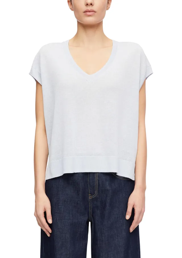 comma-knitwear-2180479-leinen-mix-pullunder-gr-l image 1