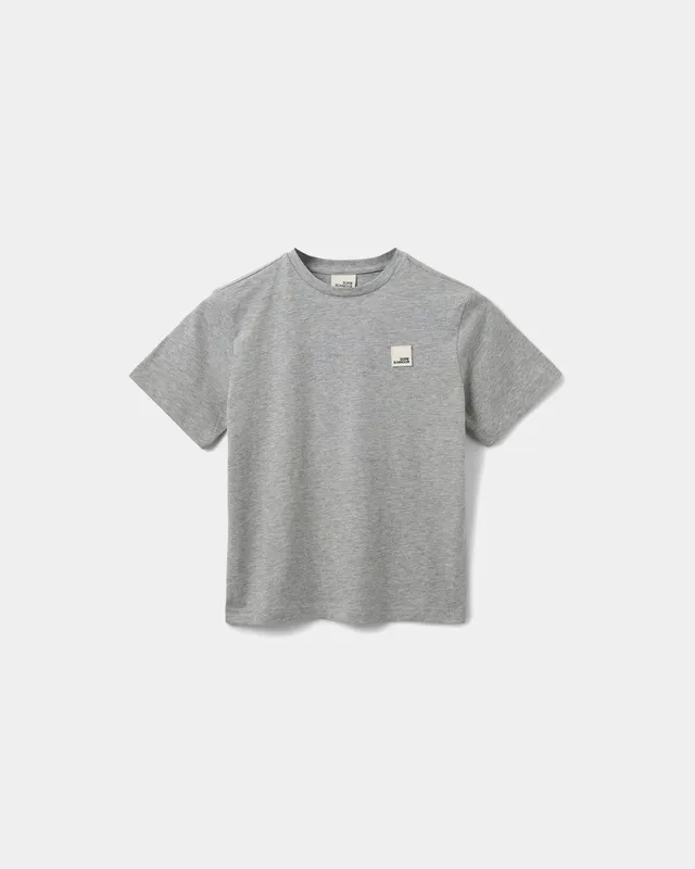 sofie-schnoor-young-verasy-t-shirt-grau-melange-baumwolle image 1