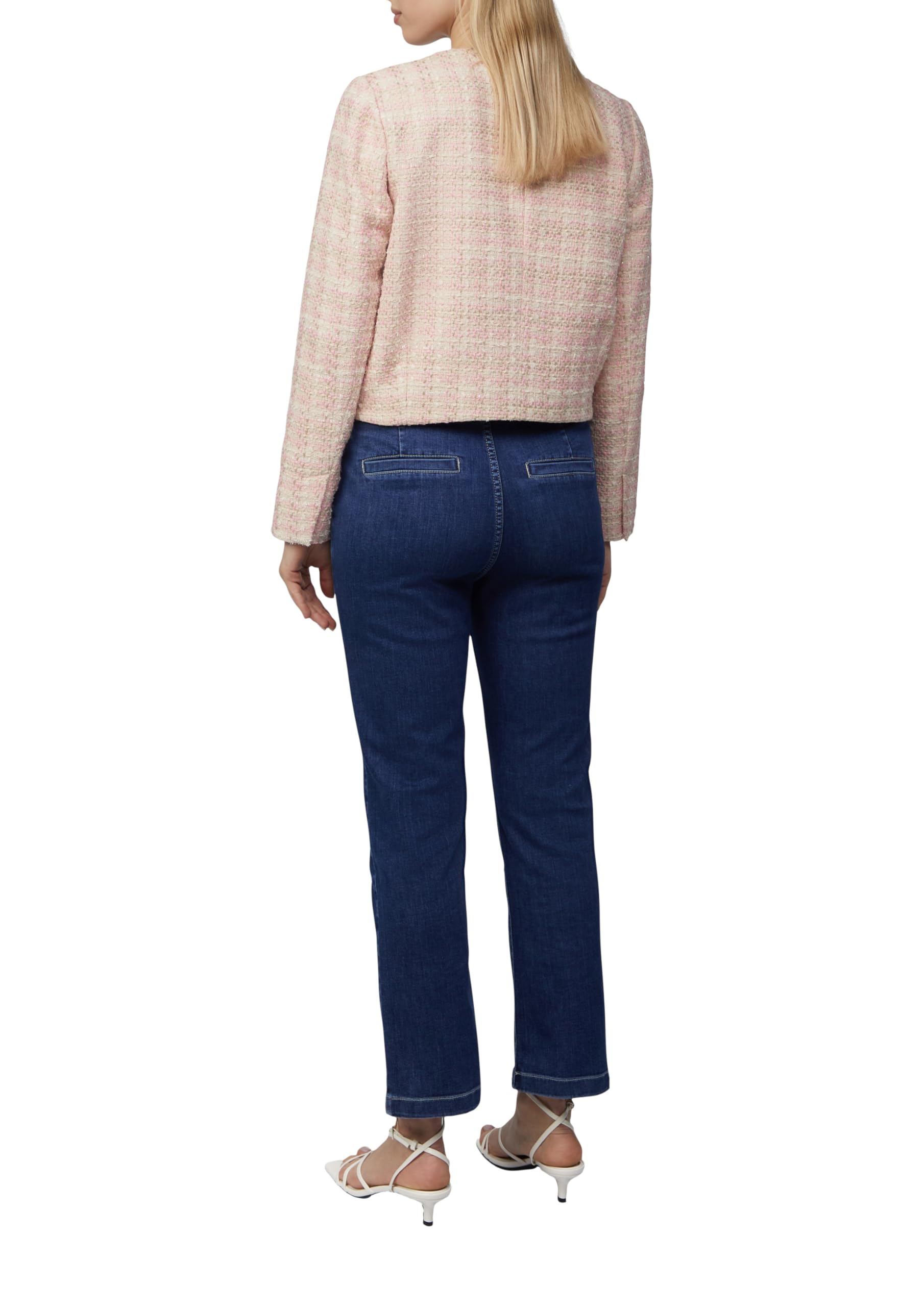 comma-tweed-jacke-boxy-fit-rundhals image 2