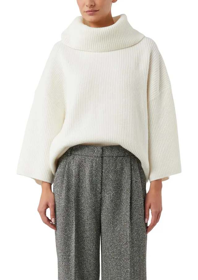 comma-2172911-poncho-schiefergrau-mit-rollkragen image 1