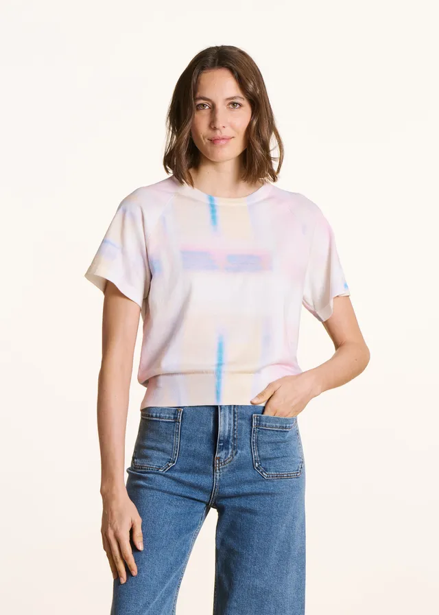 la-f-e-marabout-e-fjord-pull-blush-tie-dye-bio-baumwolle image 1