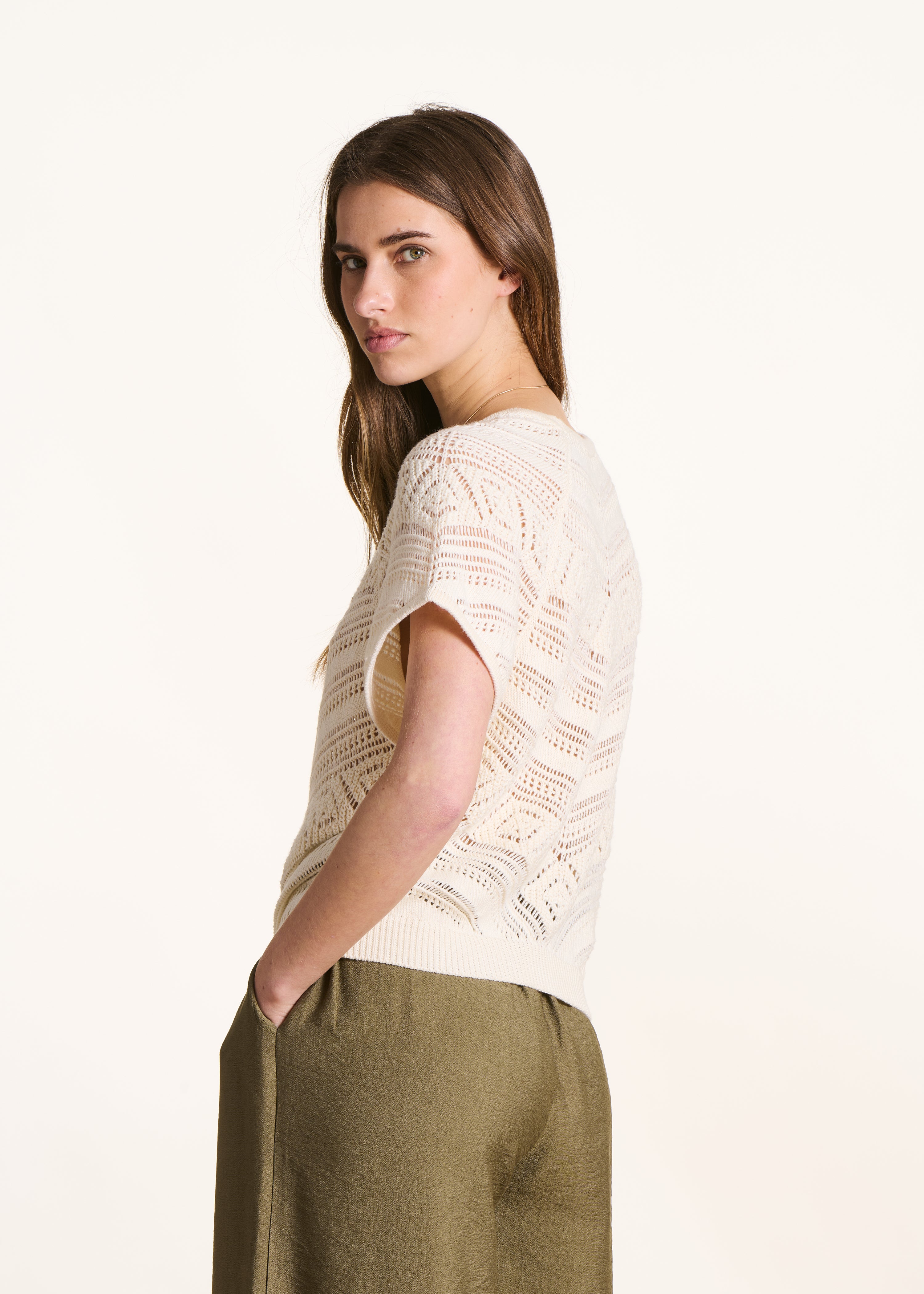 la-f-e-marabout-e-filia-pullover-lochstrick-ecru-damen image 3