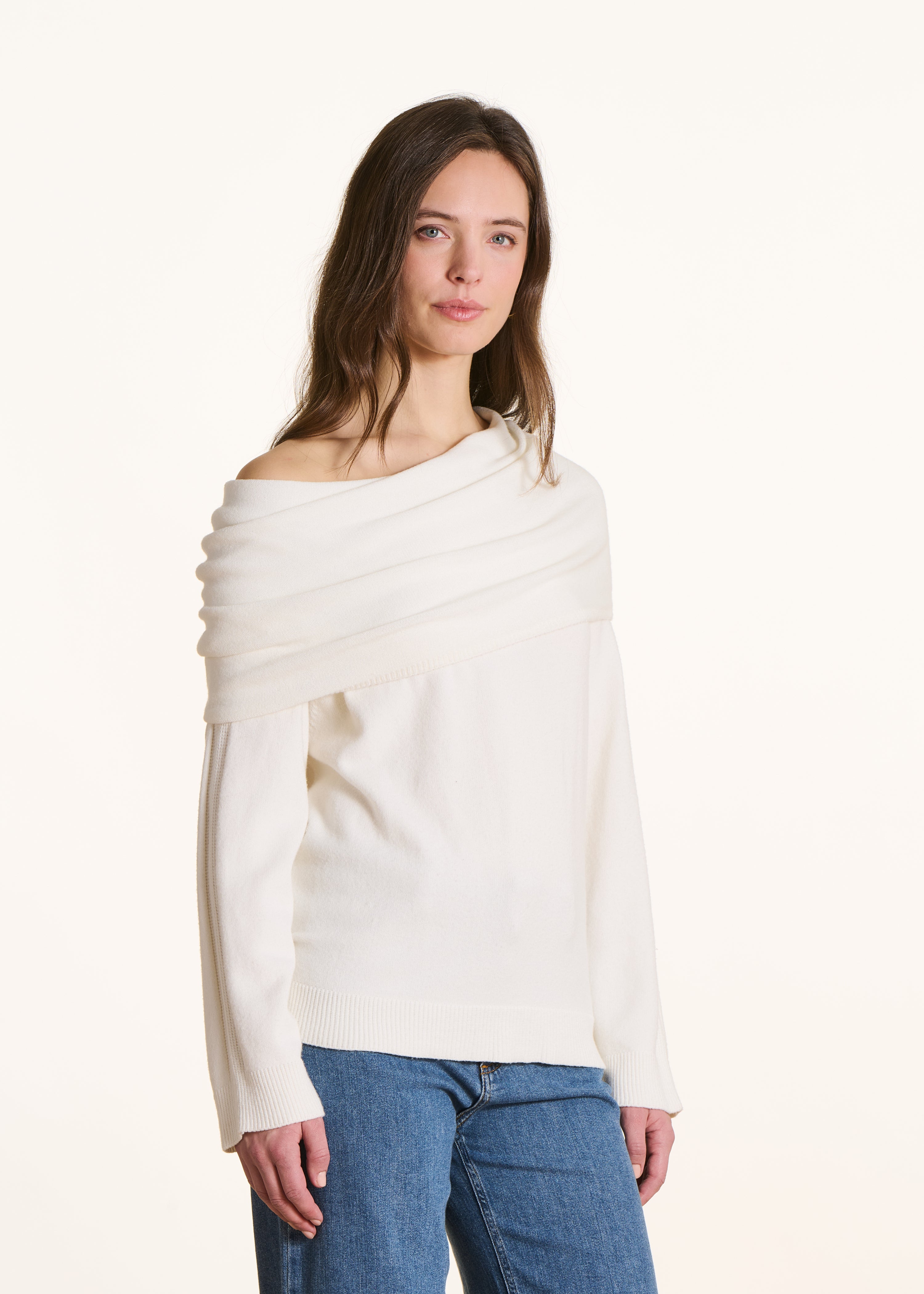 la-f-e-marabout-e-pullover-ecru-feinstrick-mit-wolle image 1