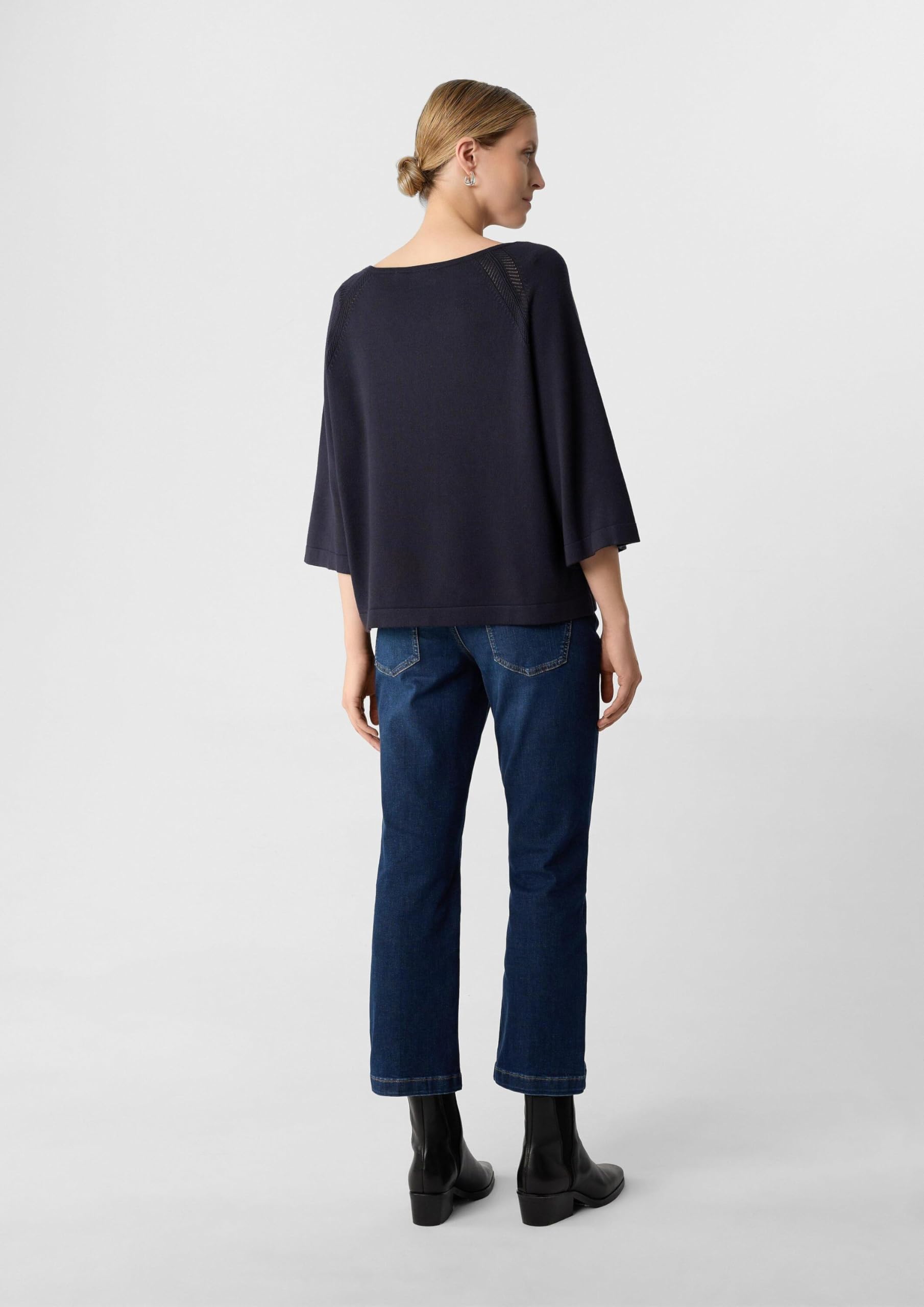comma-oversized-feinstrick-pullover-damen-gr-s-lochmuster image 7
