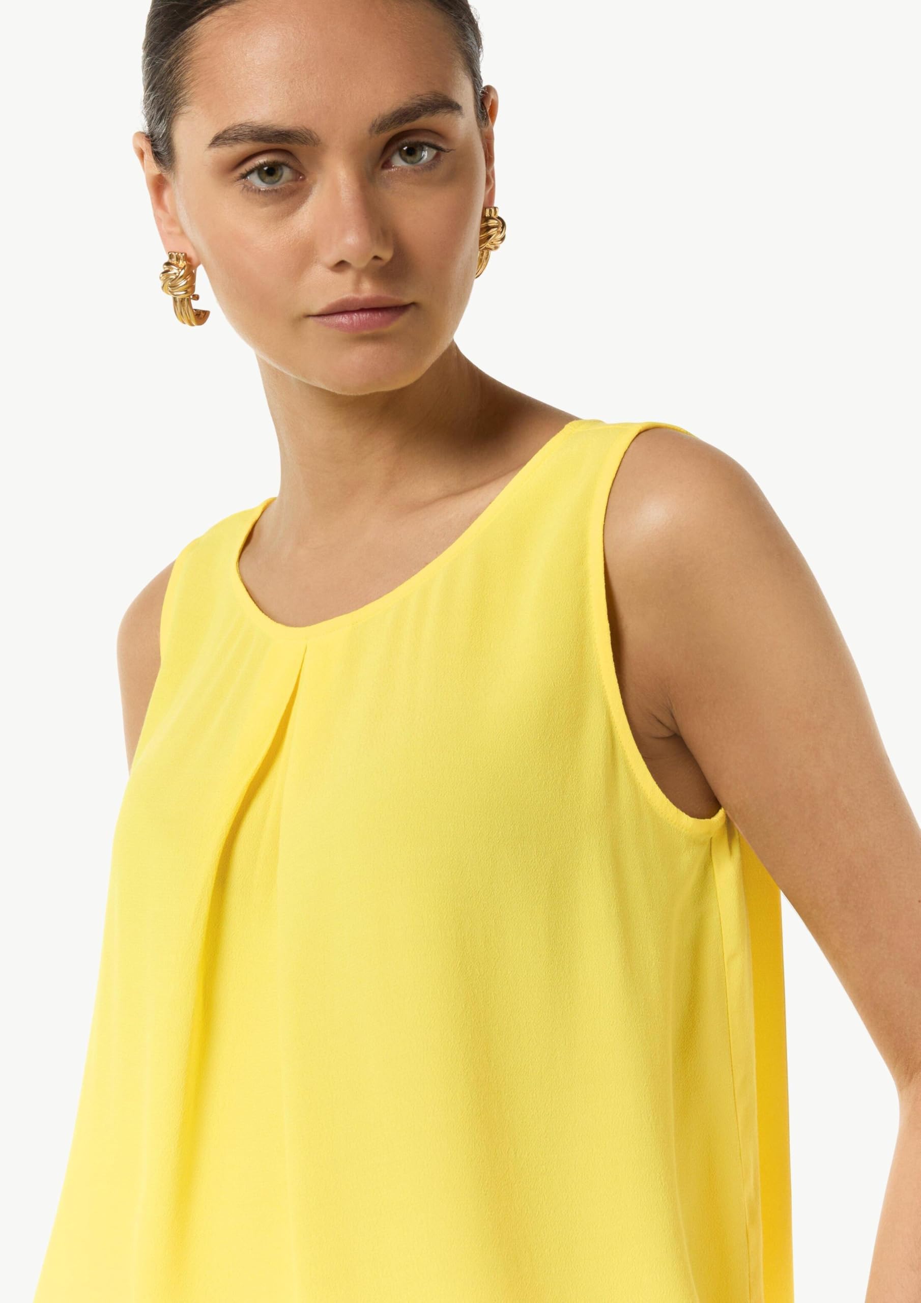 comma-t-shirt-2148537-zitrone-shirt-crepe-gr-38 image 4