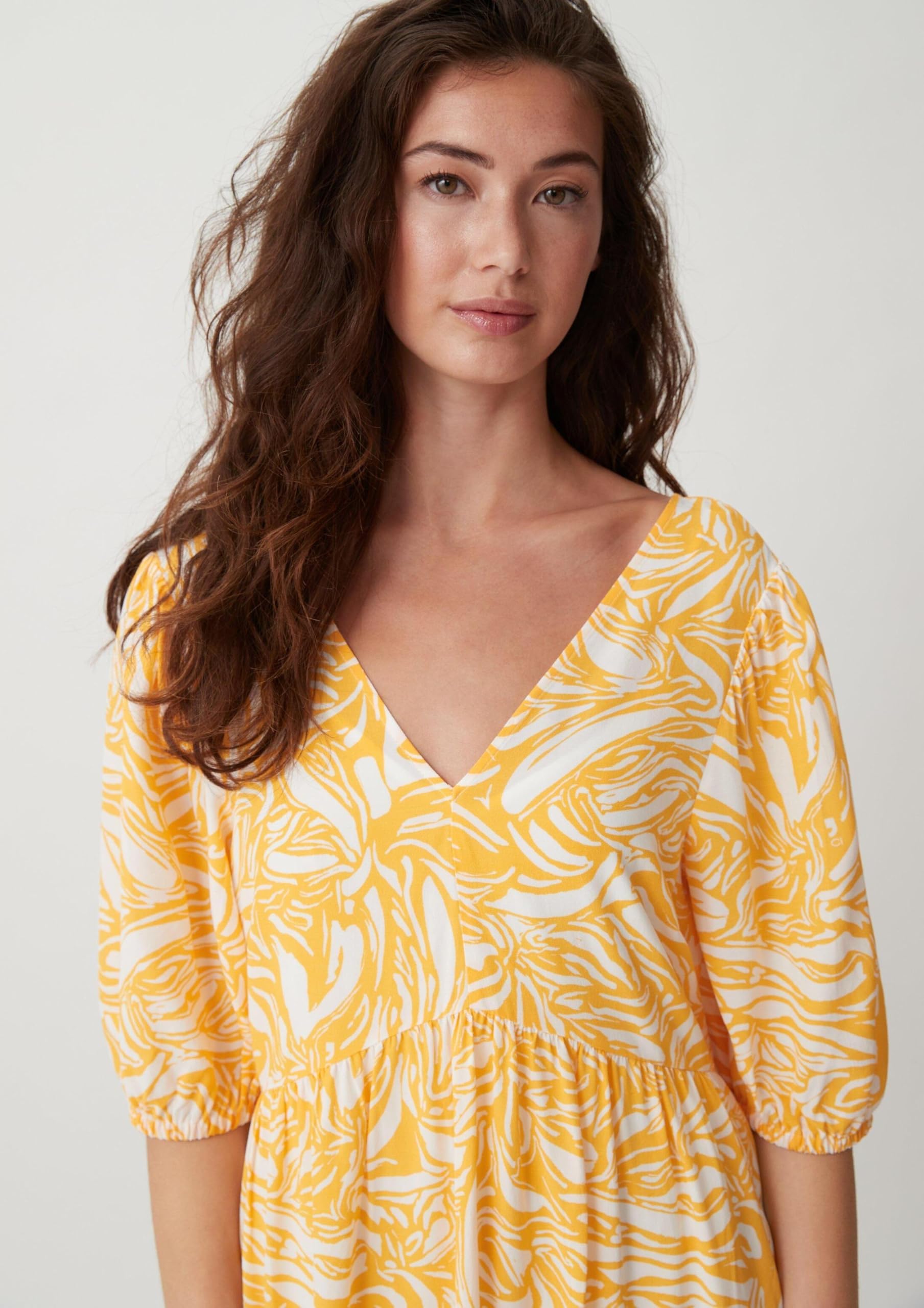 comma-stufenkleid-cr-pe-minikleid-gr-36-v-ausschnitt image 3
