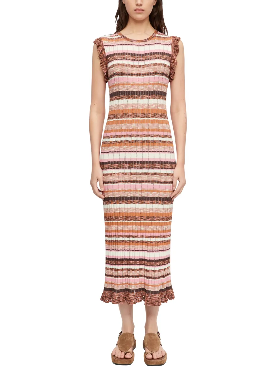 comma-2180447-strickkleid-lang-damen image 1