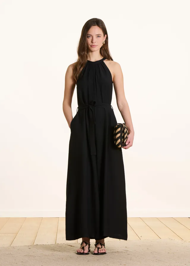 la-f-e-marabout-e-faka-overall-schwarz-jacquard-g-rtel image 1
