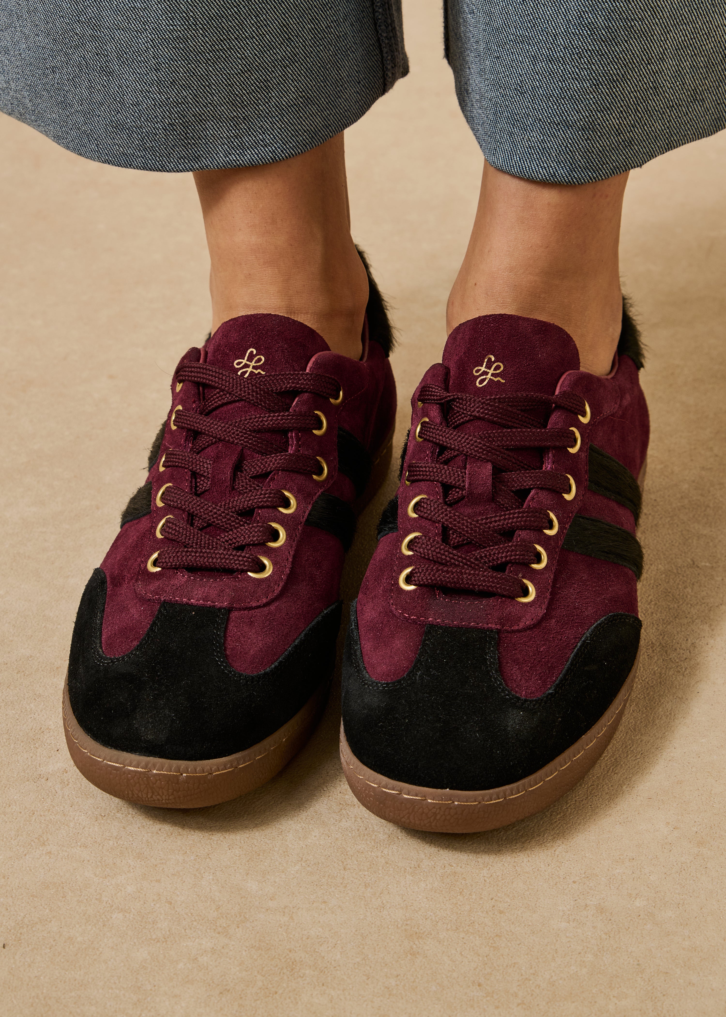 la-f-e-marabout-e-graton-sneaker-bordeaux-schwarz-leder image 2