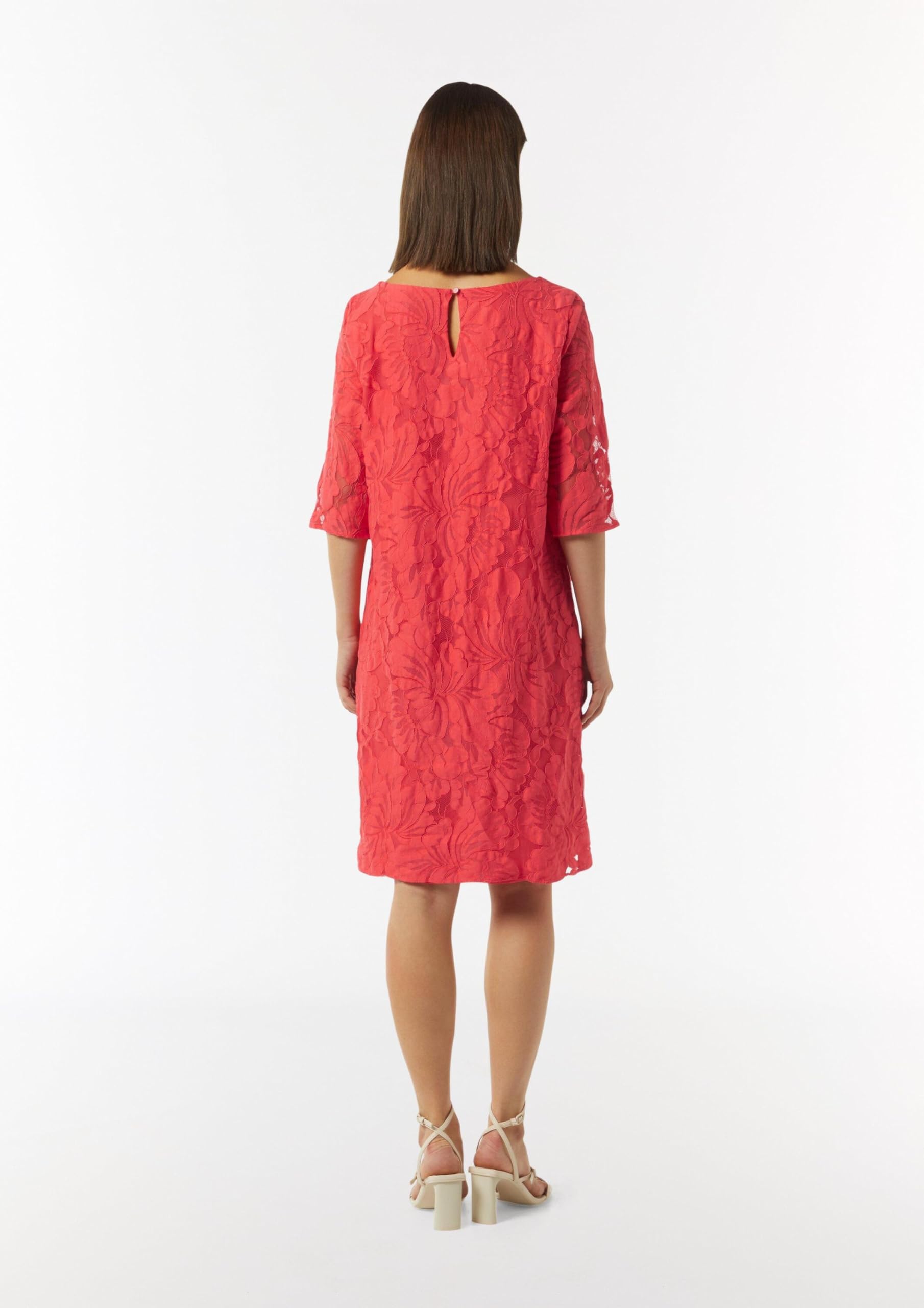 comma-spitzenkleid-kleid-pink-4294-kurz-damen image 6