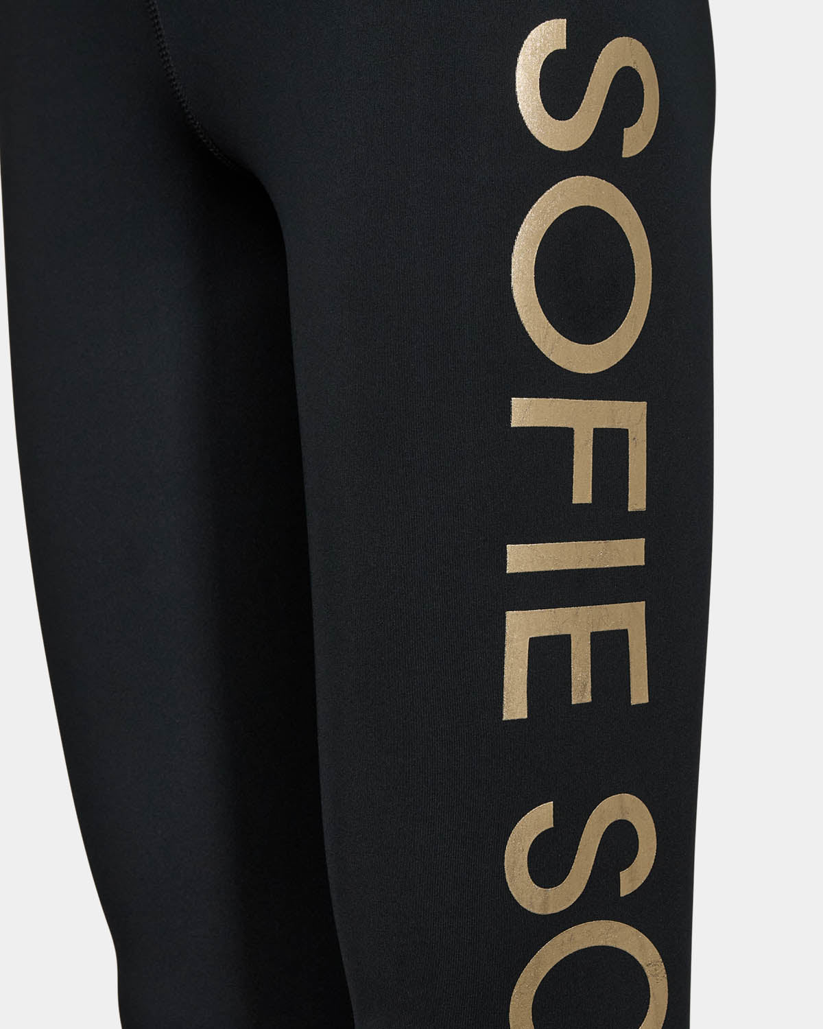 sofie-schnoor-sport-avelinasw-leggings-schwarz-gold-stretch image 3
