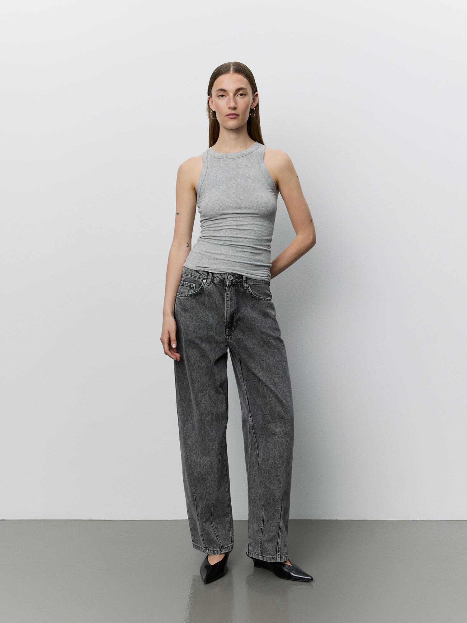 sofie-schnoor-julliesw-top-grey-mel-viskose image 2