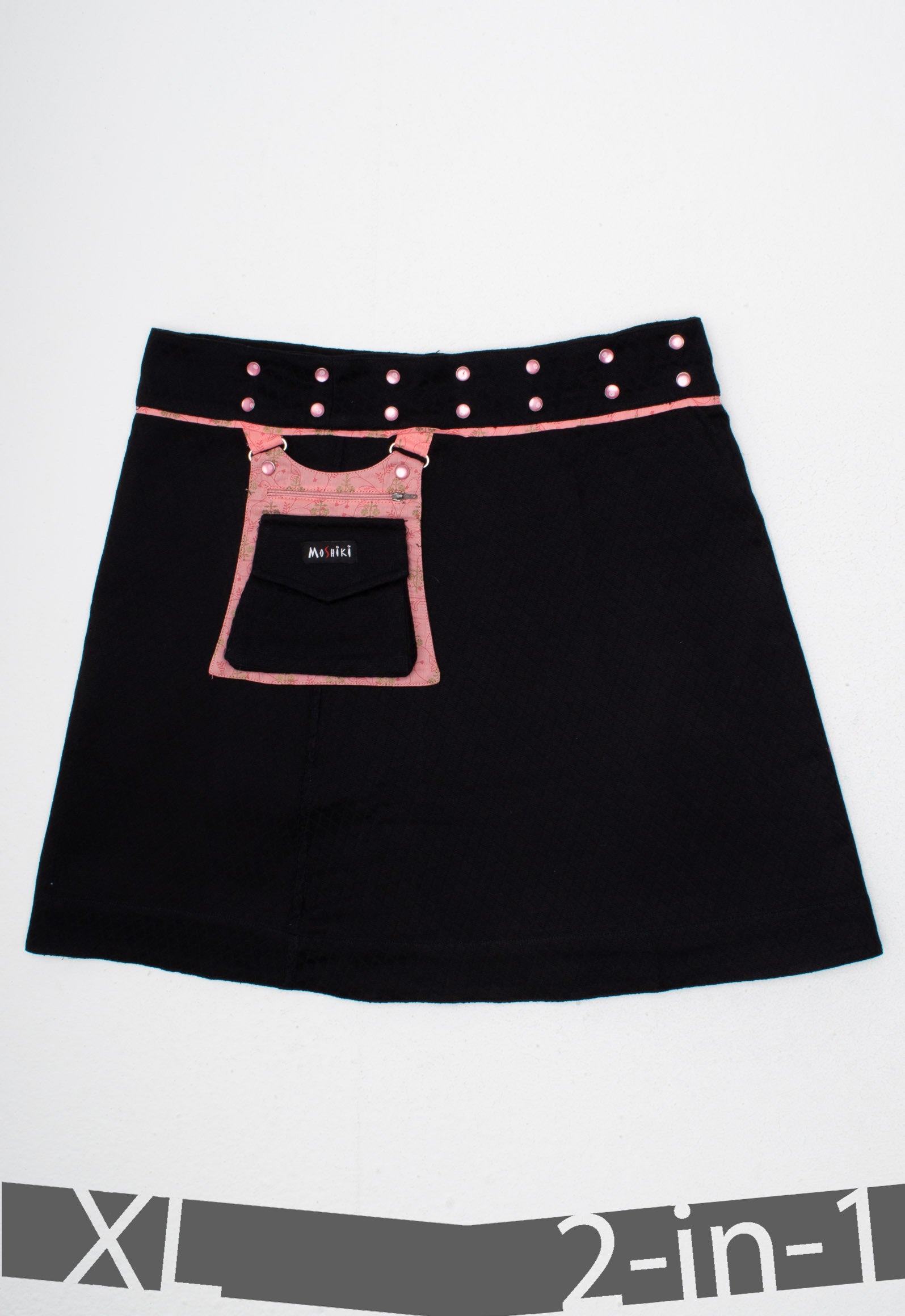 moshiki-hot-cookie-xl-10-cotton-wickelrock-50-cm-schwarz image 2
