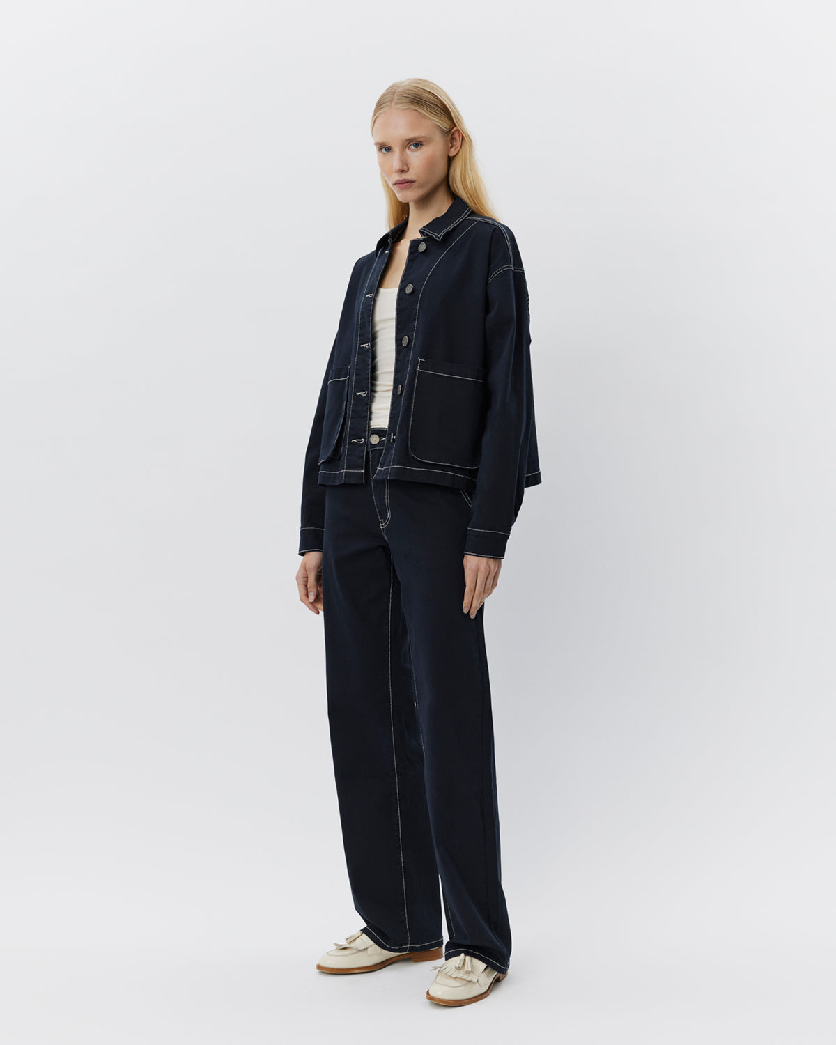 sofie-schnoor-women-gracesw-jeansjacke-navy-baumwolle image 4