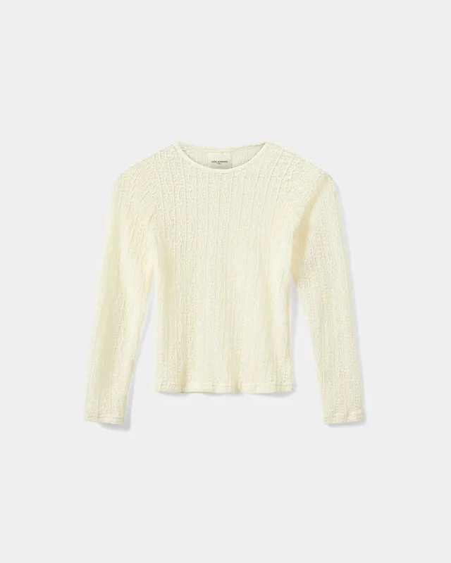 sofie-schnoor-young-petrisy-langarmshirt-polyester-creme image 1
