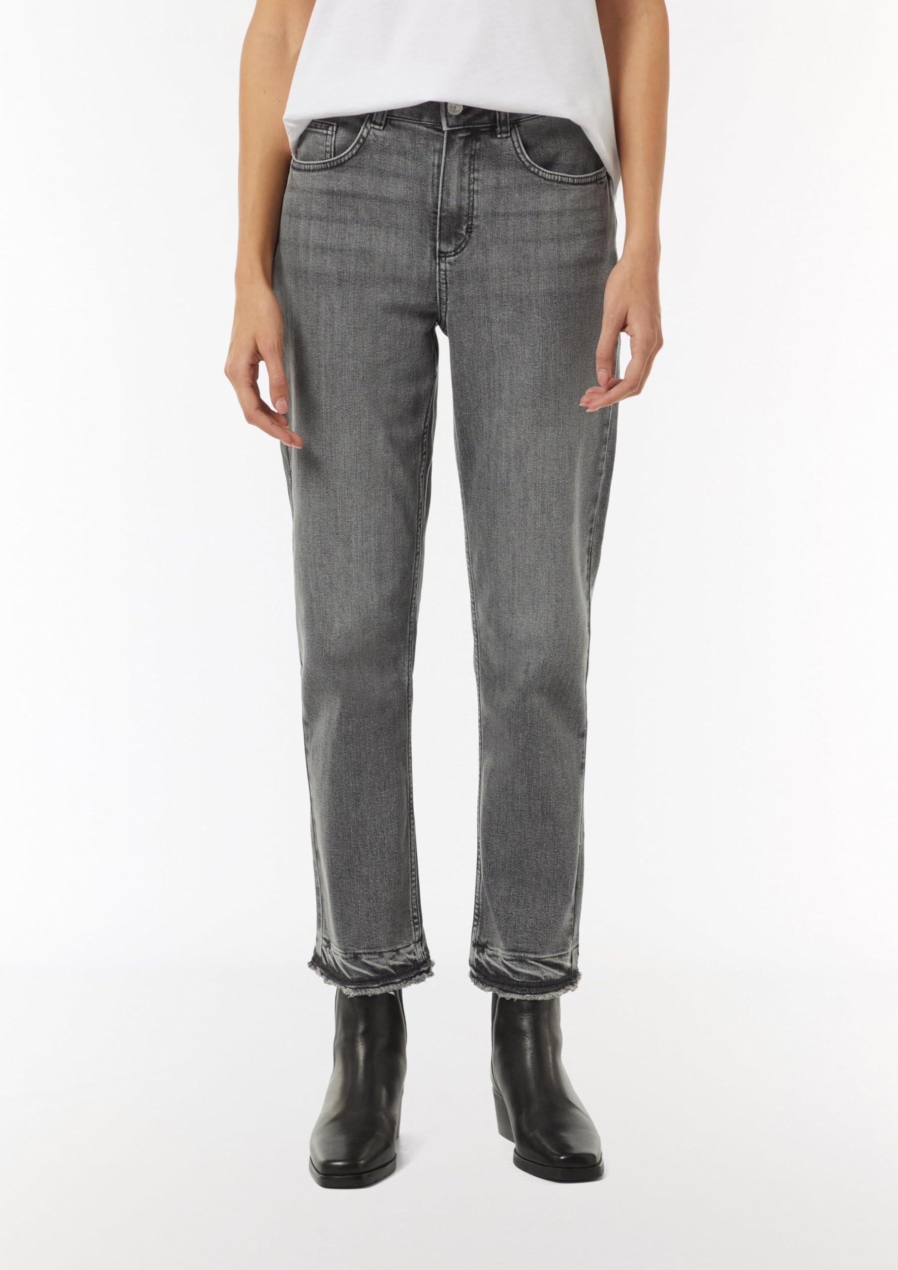 comma-jeans-straight-leg-mit-fransensaum-gr-42-blau image 5