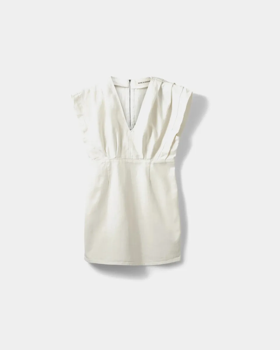sofie-schnoor-women-enyasw-midi-denimkleid-off-white image 1