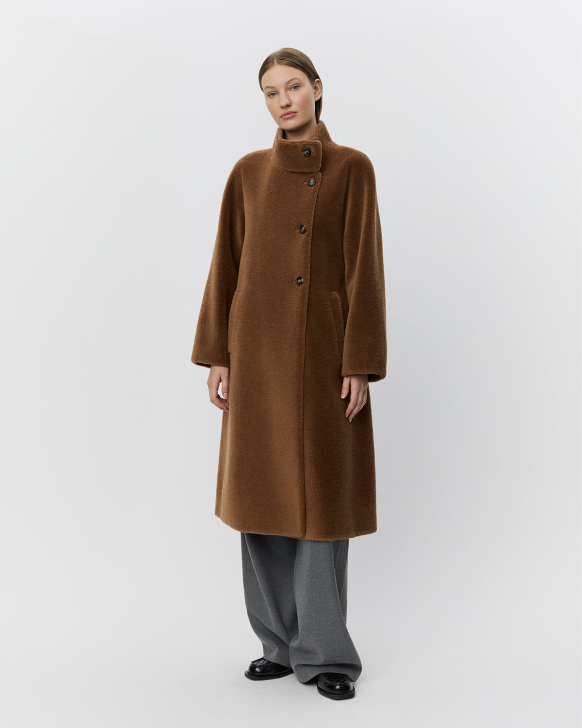 sofie-schnoor-women-margitsw-mantel-braun-wolle-mit-g-rtel image 2