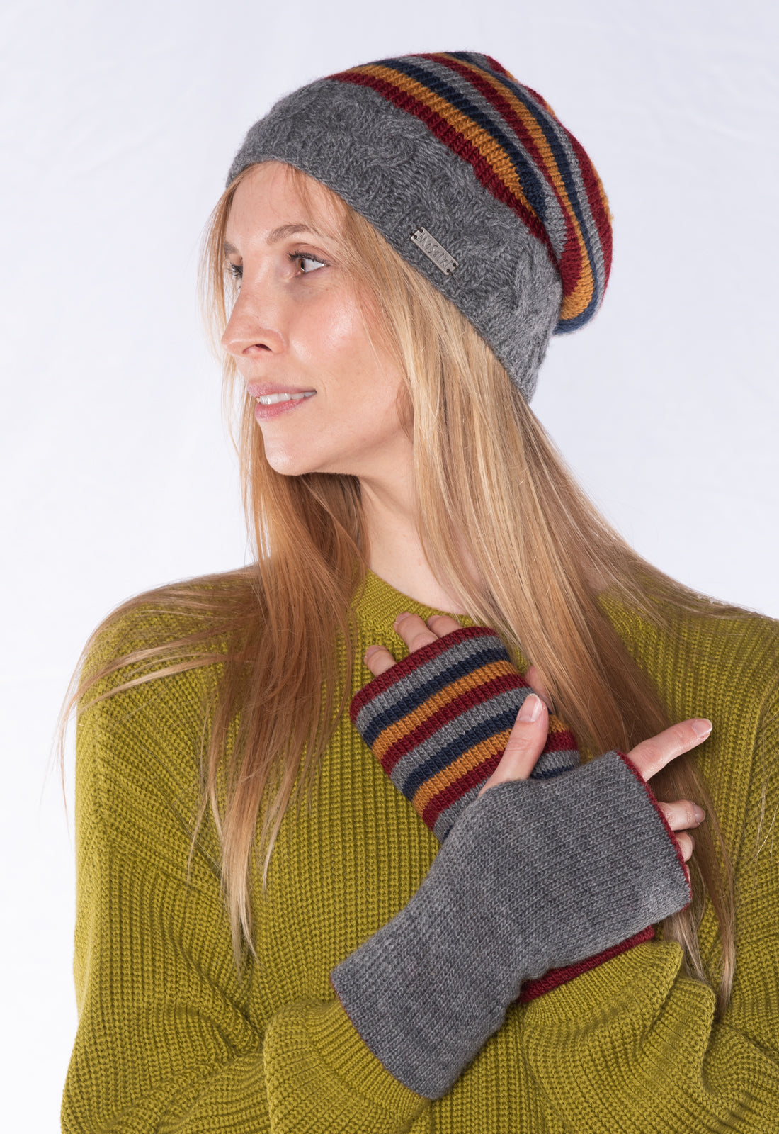 moshiki-candy-nizen-longbeanie-grey-wolle image 2