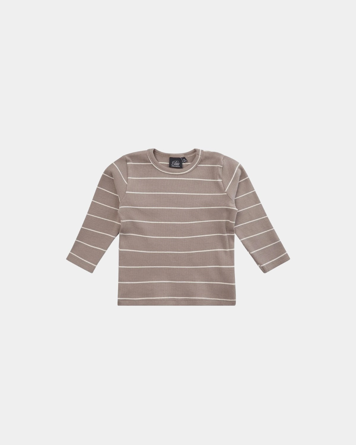 sofie-schnoor-kids-arizonasb-langarmshirt-warm-grey-cotton image 1