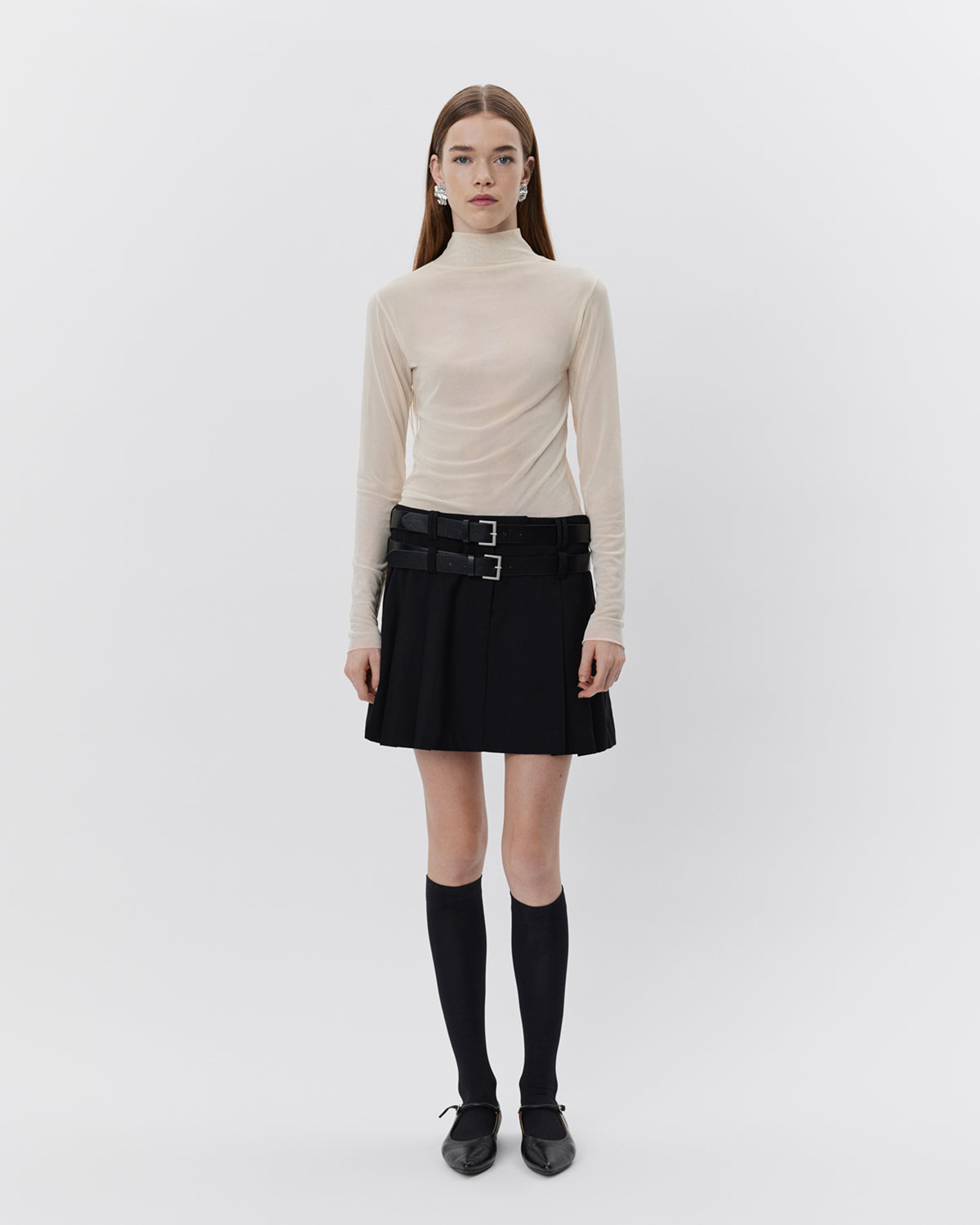 sofie-schnoor-women-ranisw-skirt-minirock-schwarz image 2