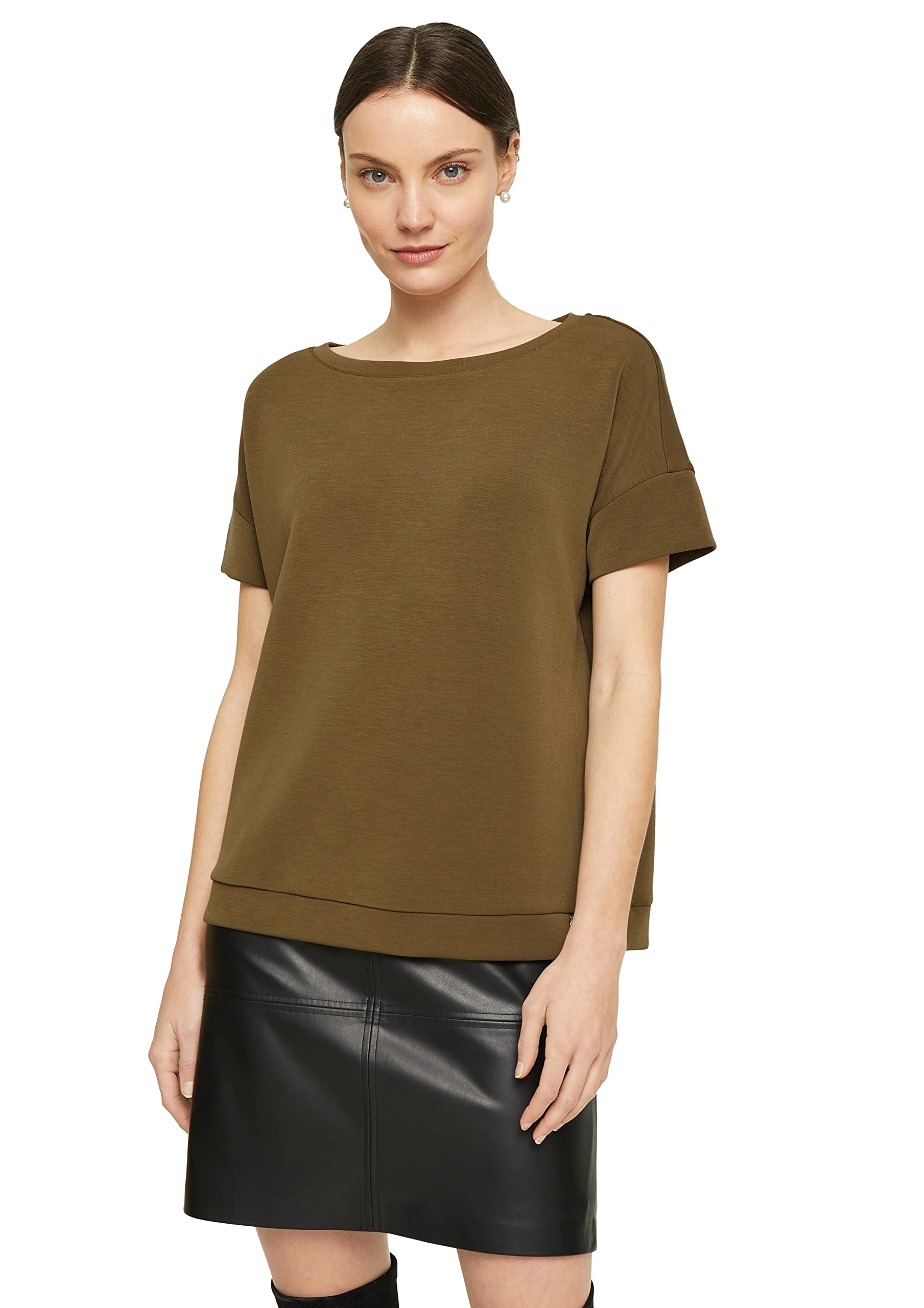 comma-sweatshirt-damen-kurzarm-sweater-gr-e-one-size-modern image 1