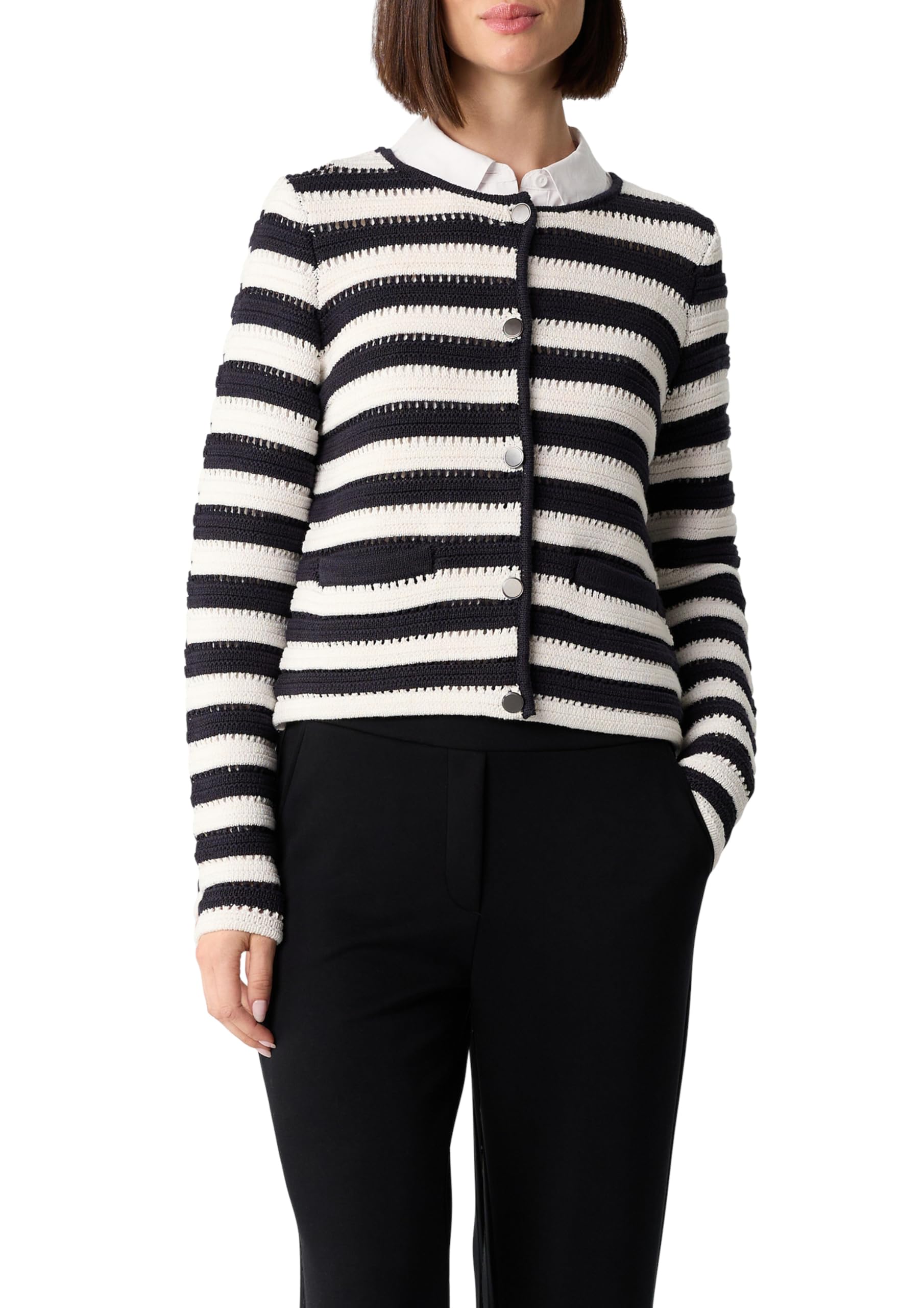 comma-strickjacke-2168921-cardigan-gr-42-schiefergrau image 8