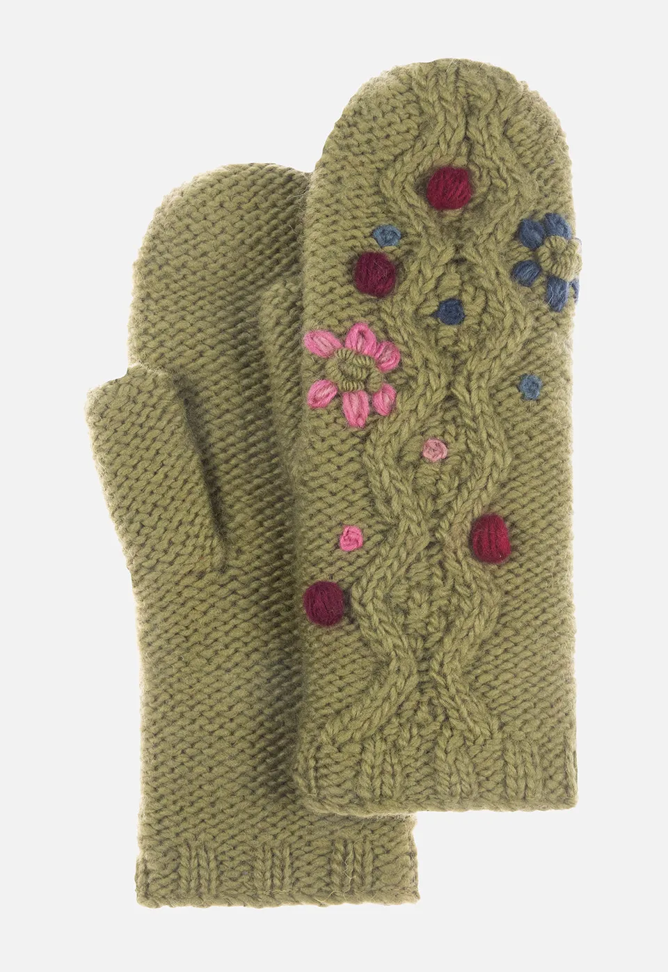 moshiki-candy-karuna-mittens-f-ustlinge-wolle-green image 1