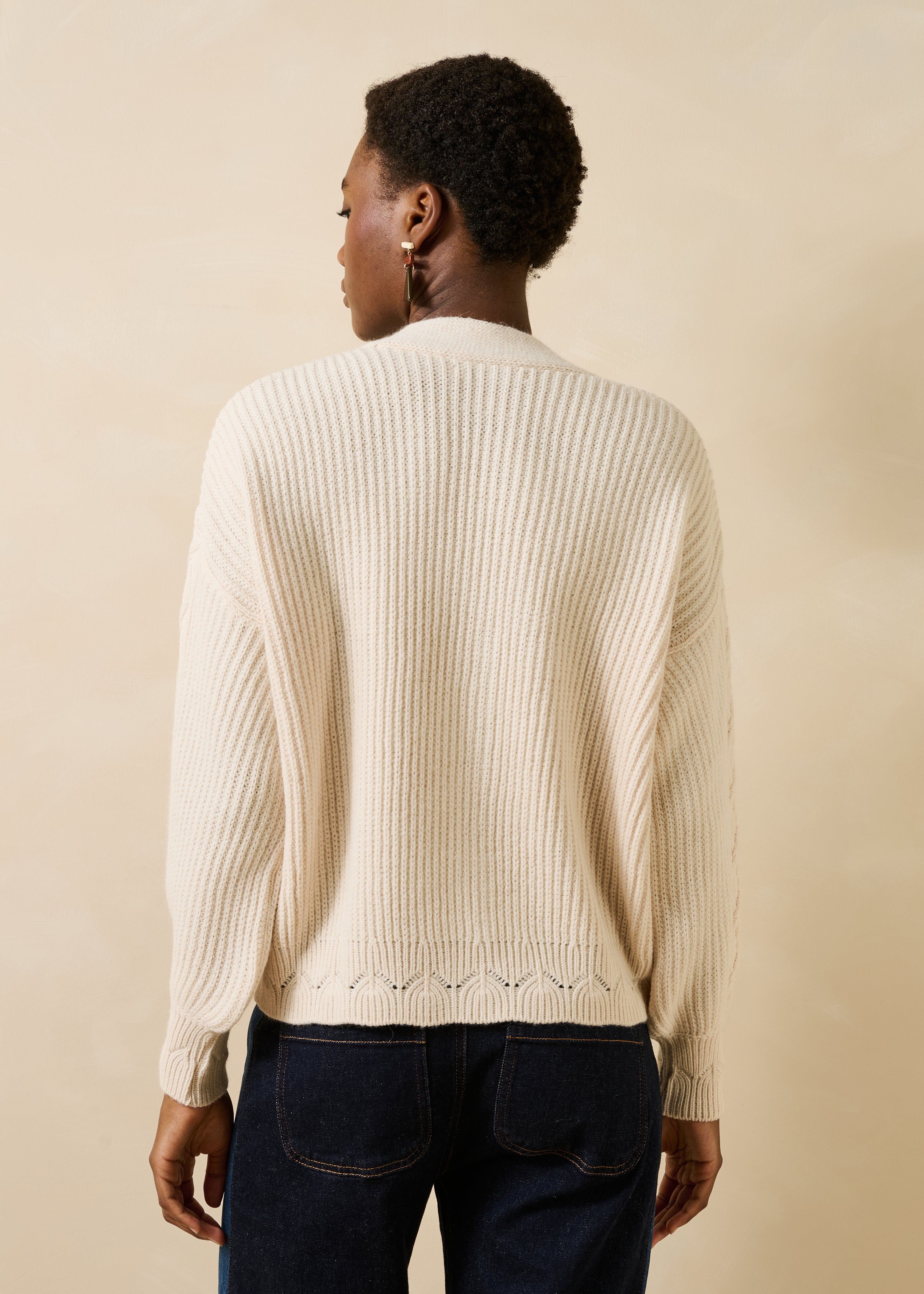 la-f-e-marabout-e-gastel-strickjacke-ecru-wolle-alpaka image 3