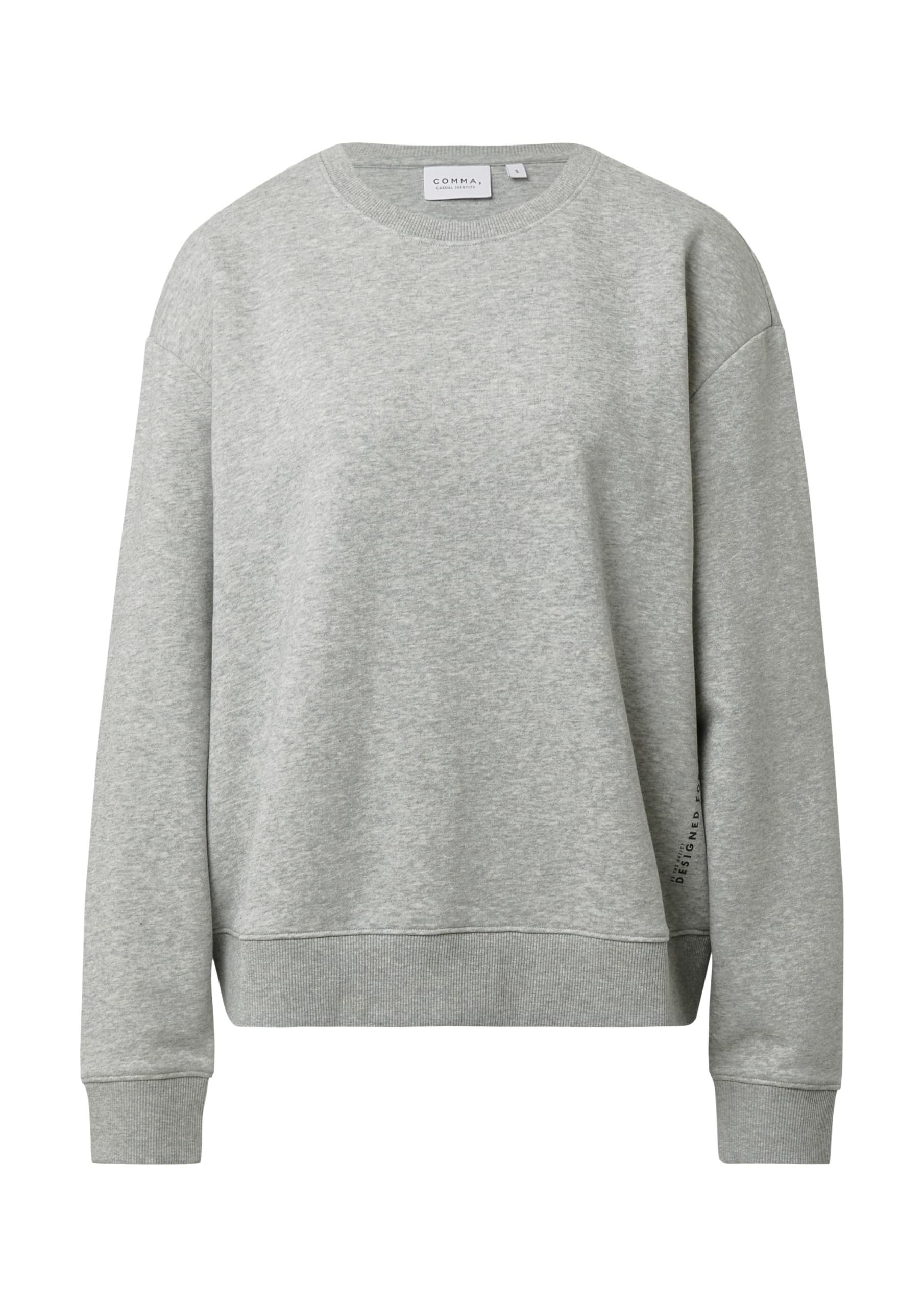 comma-oversized-sweatshirt-relaxed-olivgr-n image 3