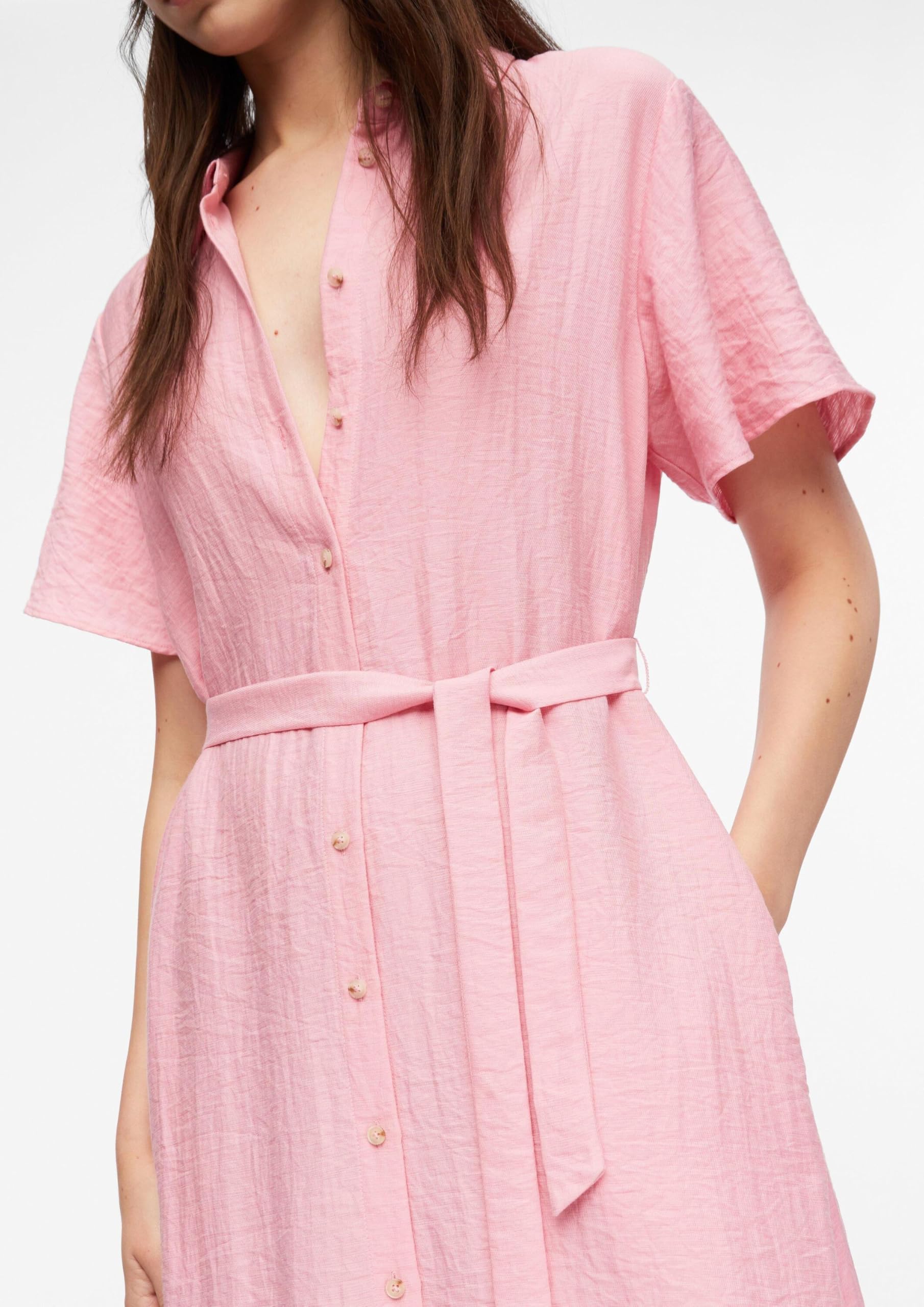 comma-dresses-relaxed-fit-kleid-abgerundeter-saum-gr-48 image 4