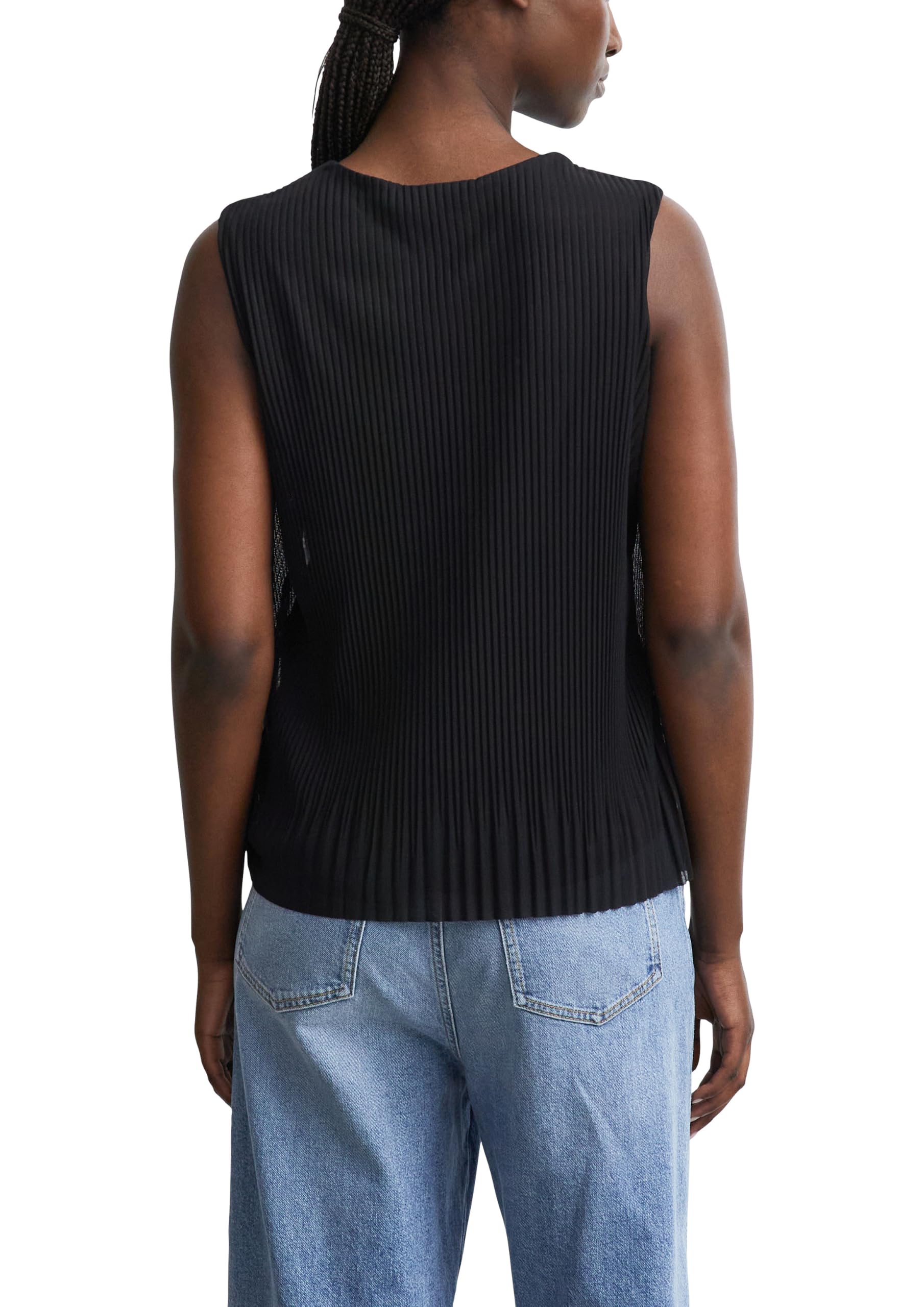 comma-tops-a-shape-t-shirt-gr-34-plissee-rmellos image 2