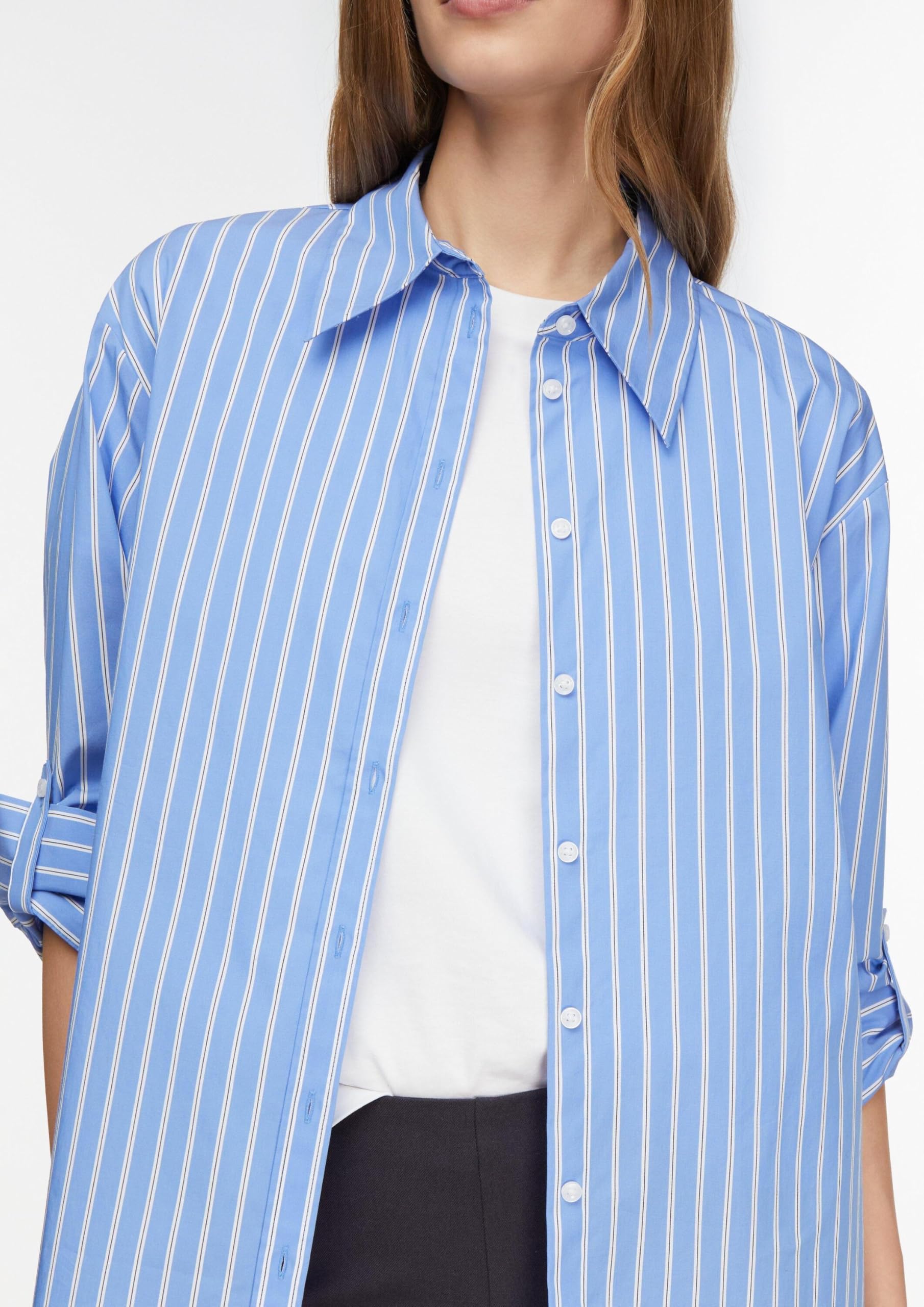 comma-oversize-bluse-popeline-gr-44-wei-bluse image 3