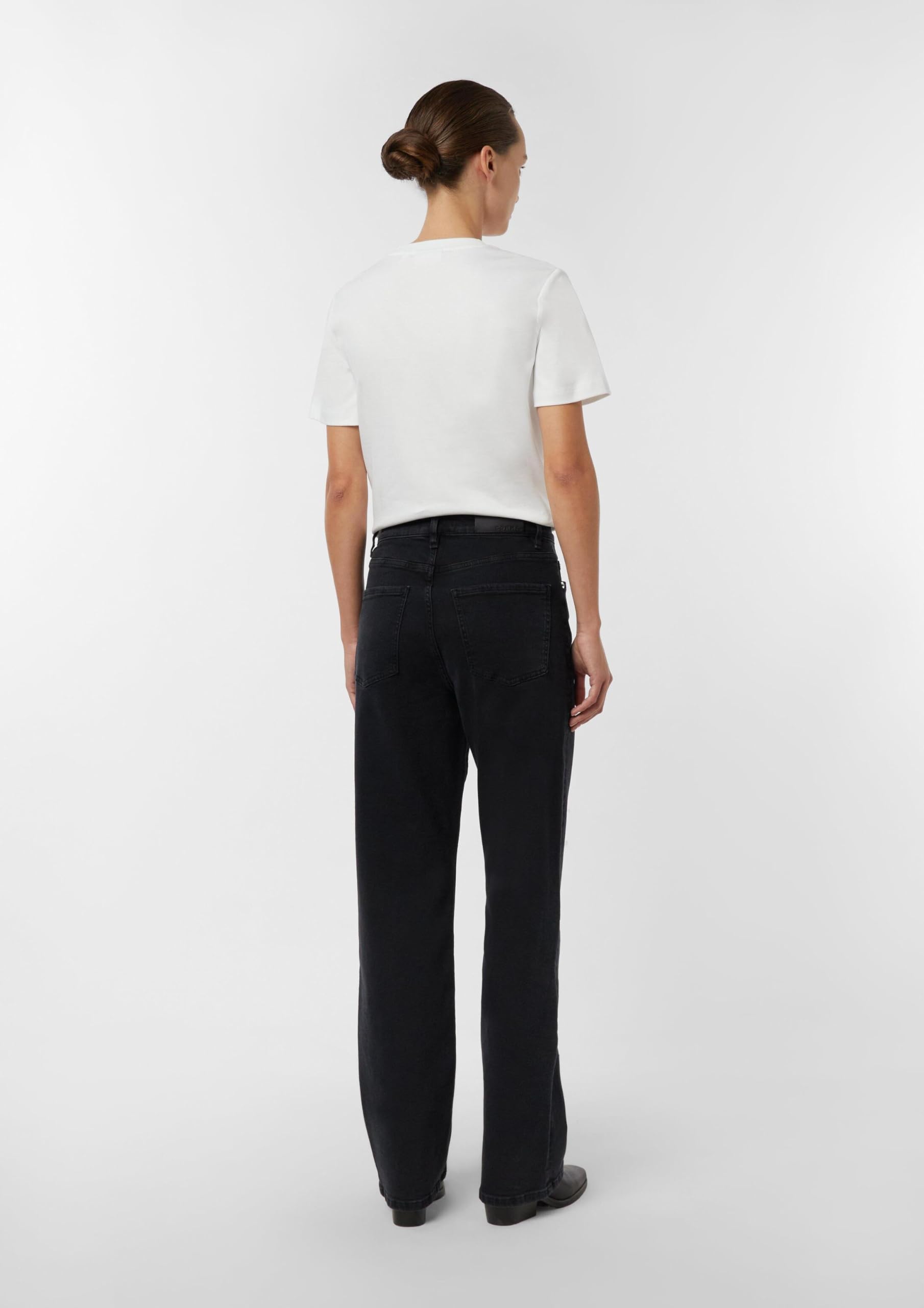 comma-jeans-high-rise-straight-leg-jeans-schwarz-gr-42 image 8
