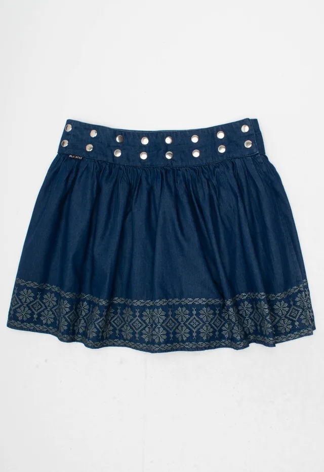 moshiki-hot-cookie-26-jeansrock-denim-40-cm-falten image 1