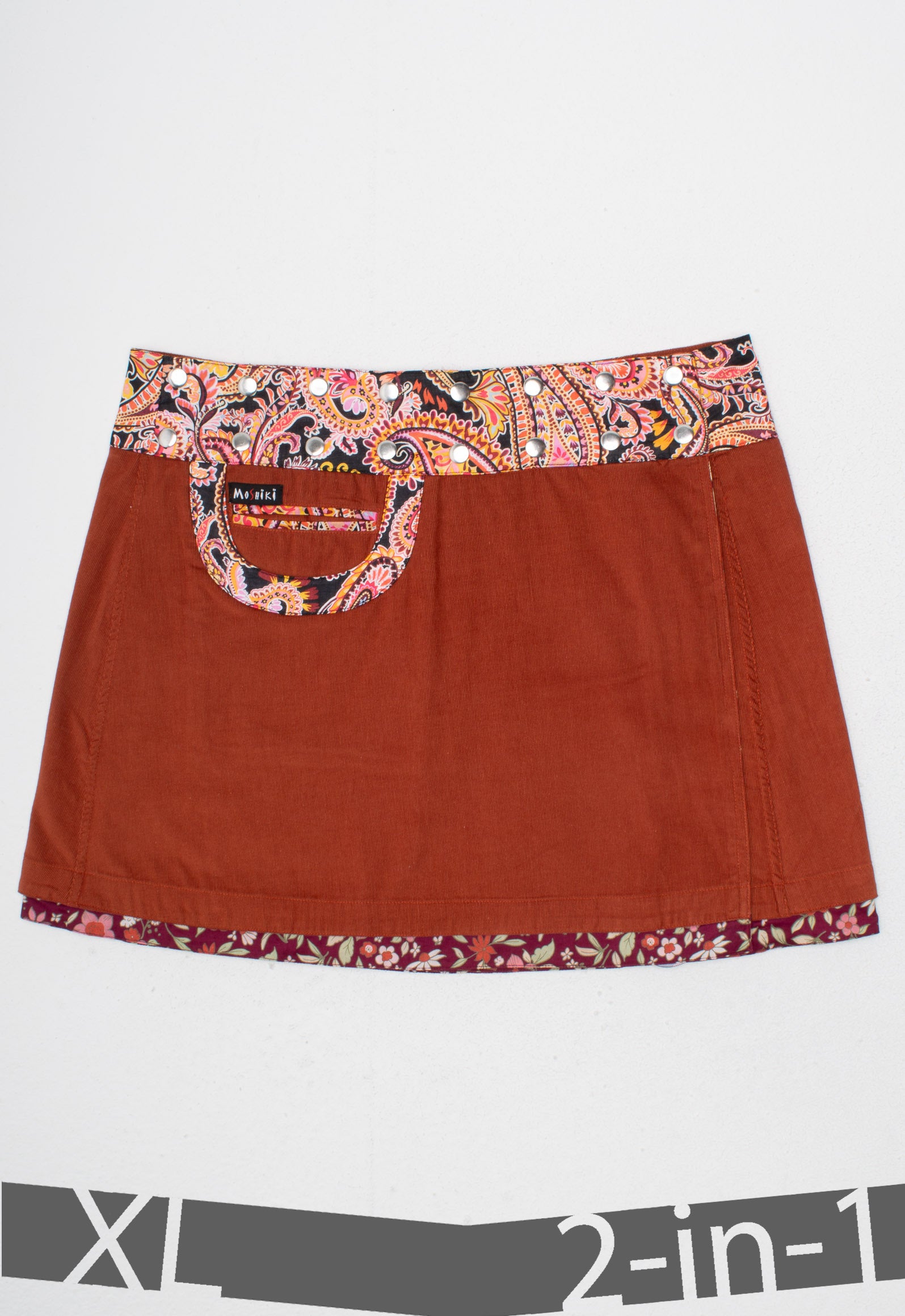 moshiki-hot-cookie-xl-3-cord-42cm-wickelrock-braun-wendbar image 2