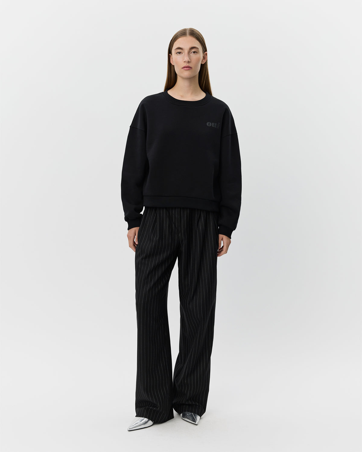 sofie-schnoor-women-elinsw-sweatshirt-oui-schwarz image 2