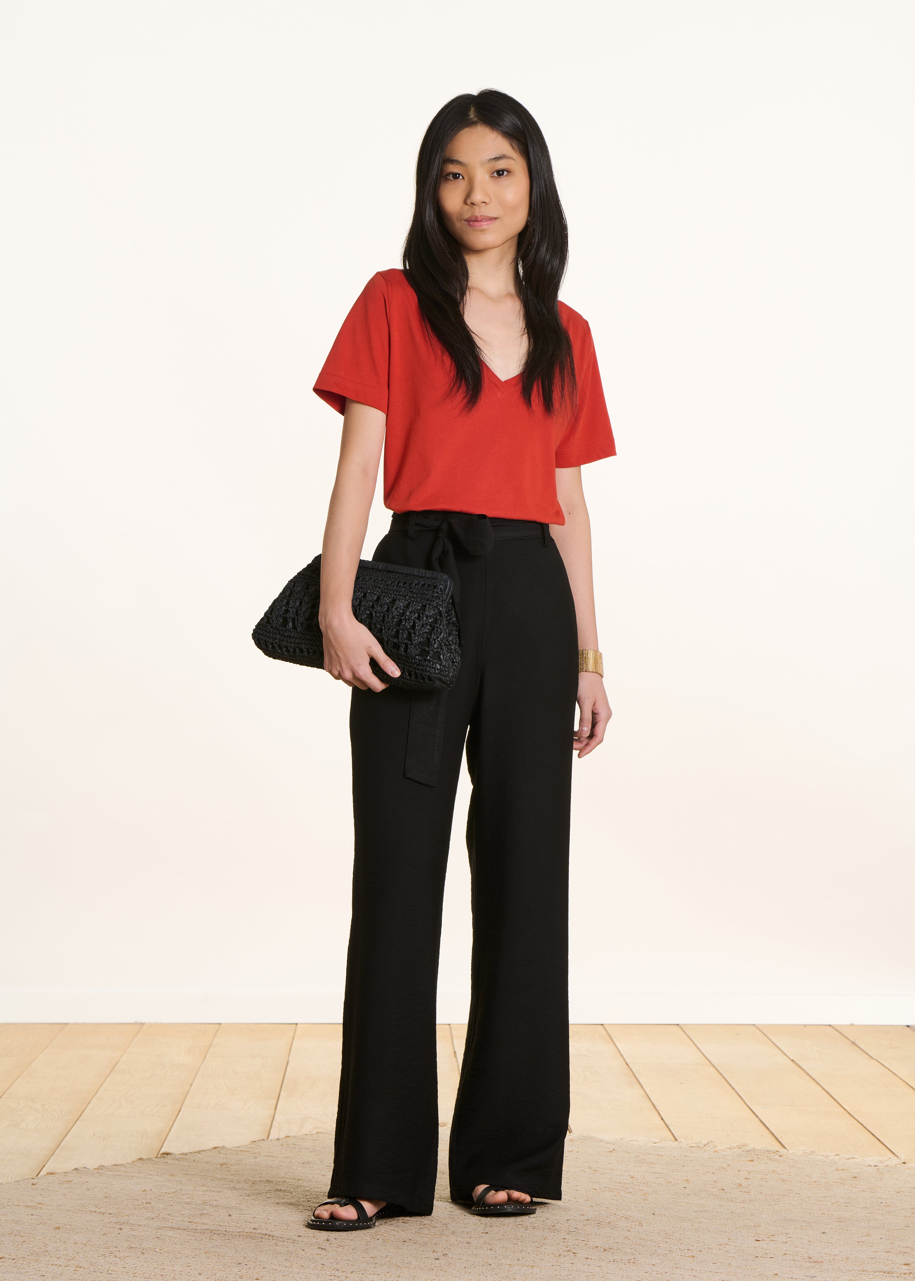 la-f-e-marabout-e-vetea-hose-schwarz-weit-g-rtel-34-46 image 1