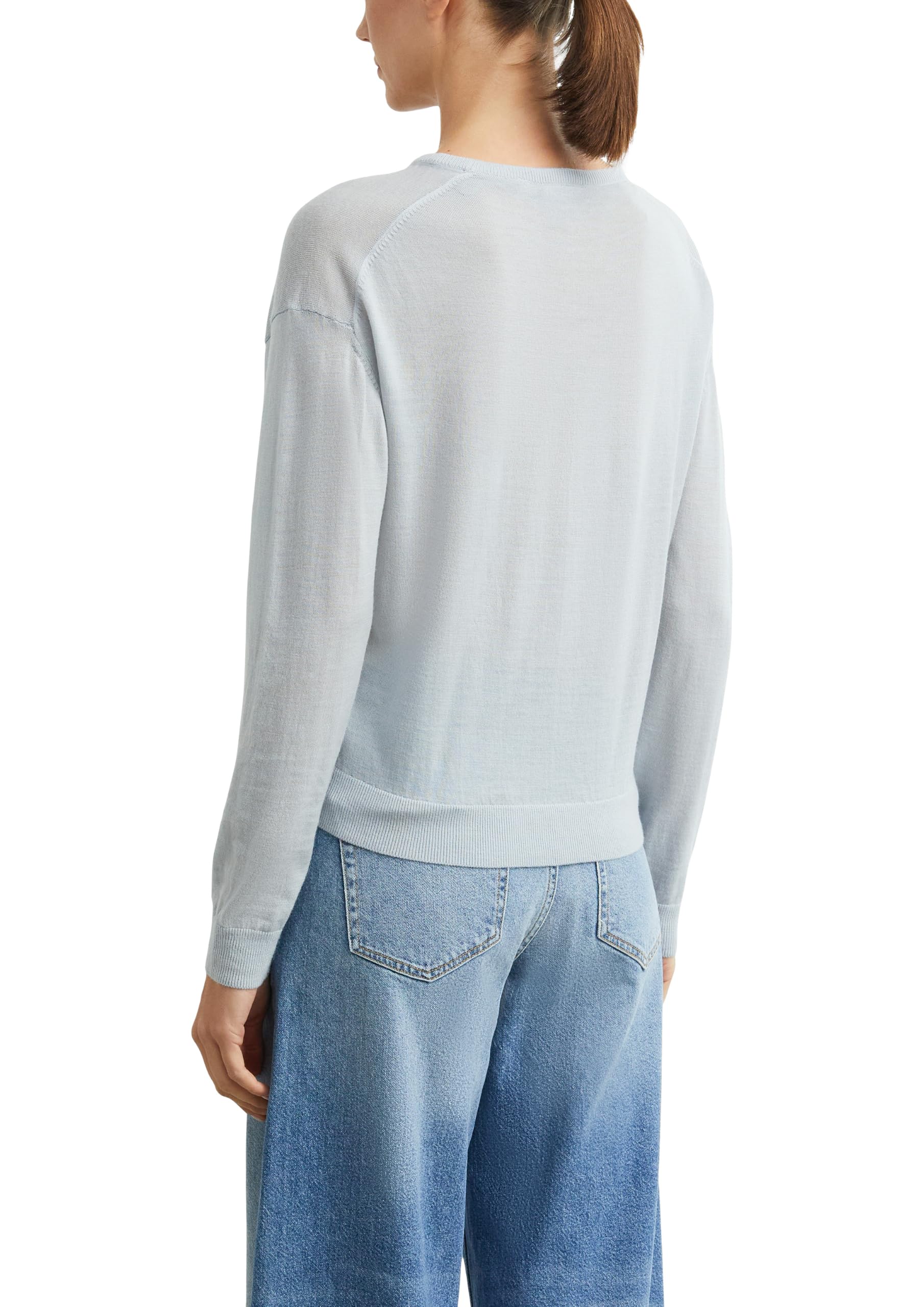 comma-knitwear-strickpullover-merinowolle-hellgrau-32 image 2