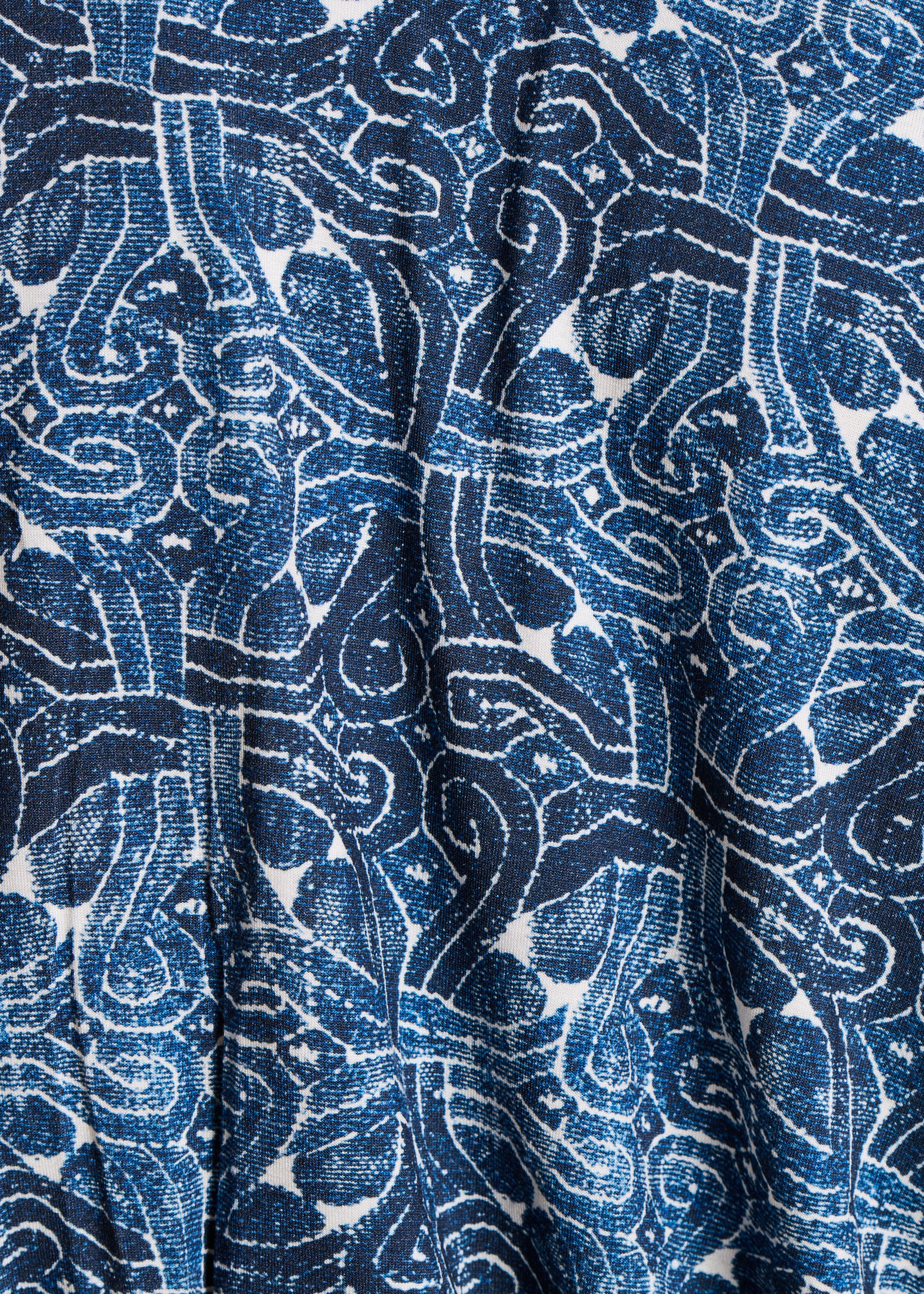 la-f-e-marabout-e-finca-t-shirt-blau-v-ausschnitt image 4